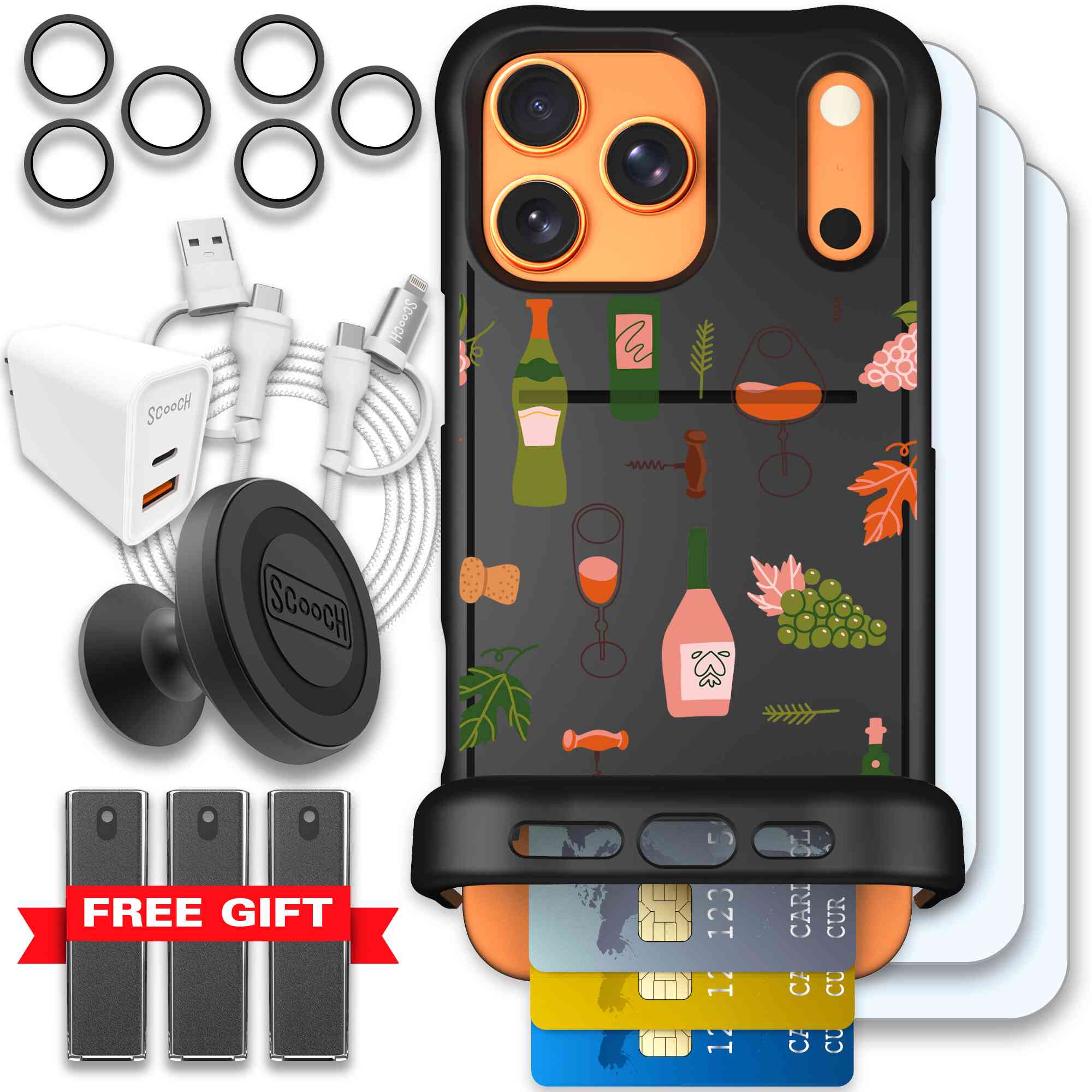 Vino Vibes | website | iPhone 17 Pro Max | Ultimate Bundle