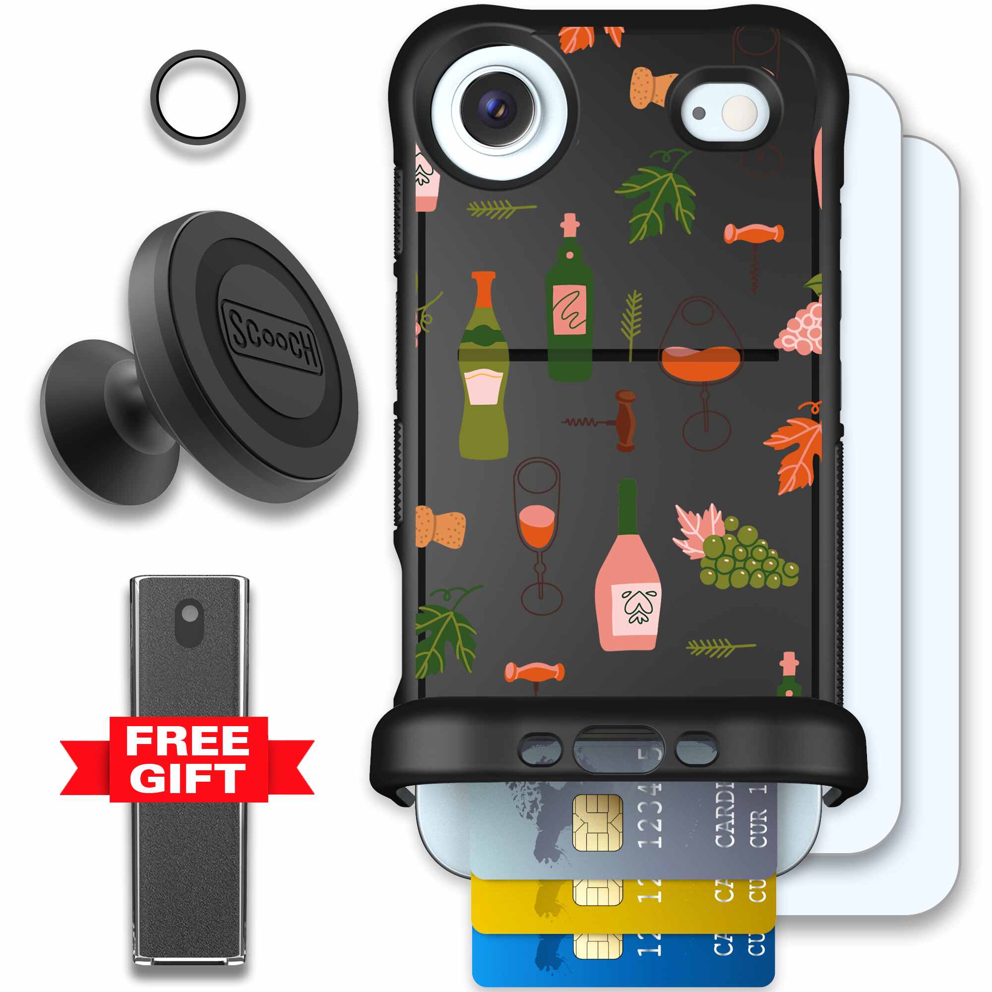 Vino Vibes | website | iPhone Air | Defender Bundle
