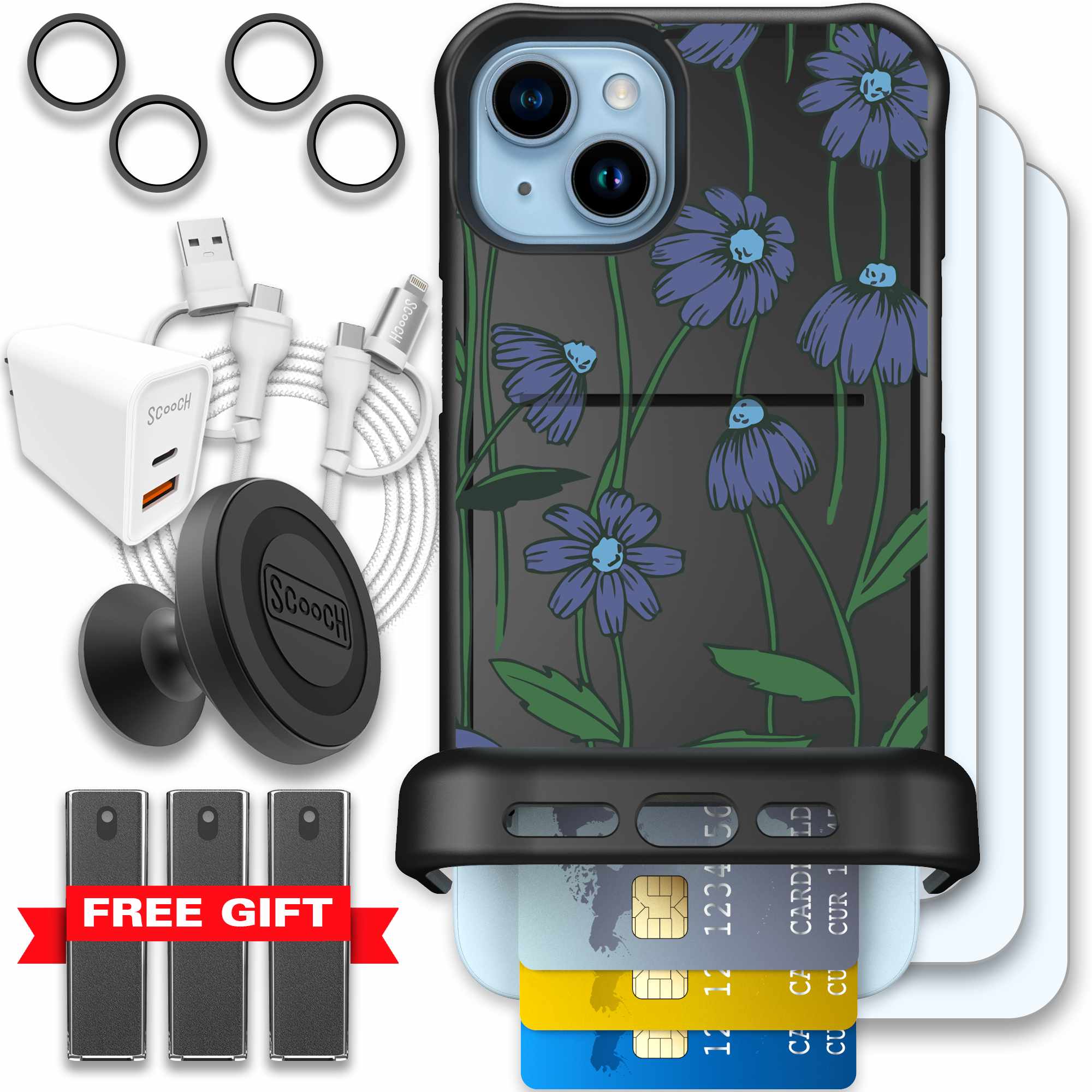 Violet Daisy Bundle Image 048