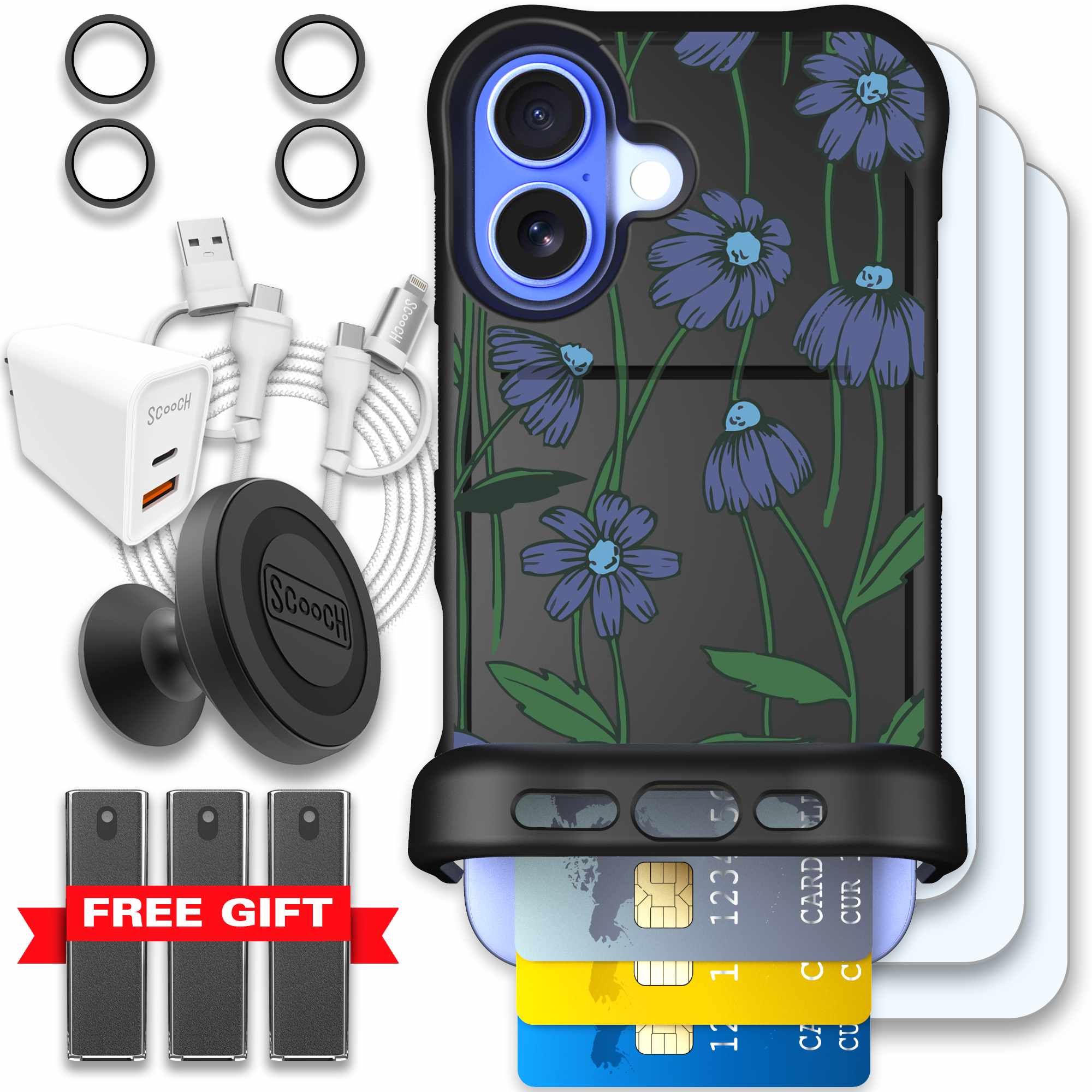 Violet Daisy Bundle Image 036