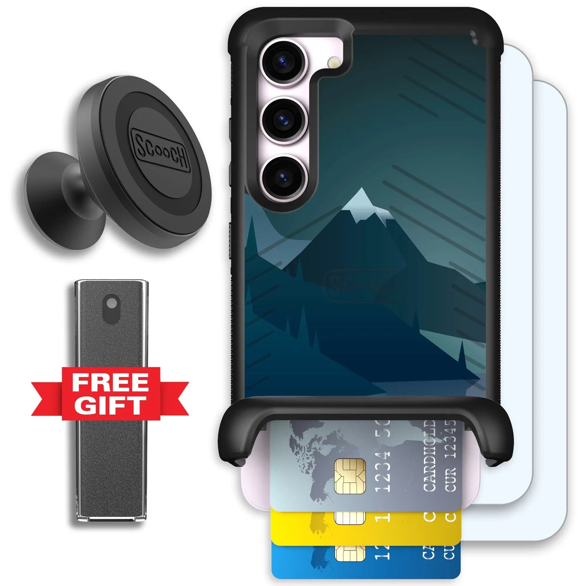 Scooch-Wingmate Defender Bundle for Samsung Galaxy S23-