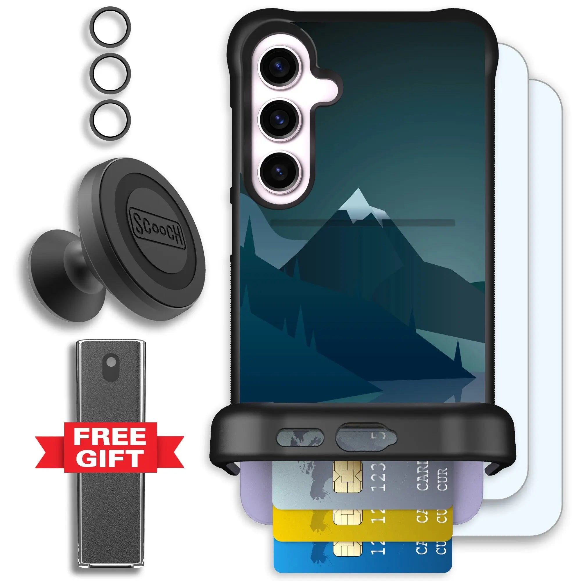 Scooch-Wingmate Defender Bundle for Samsung Galaxy S24+-