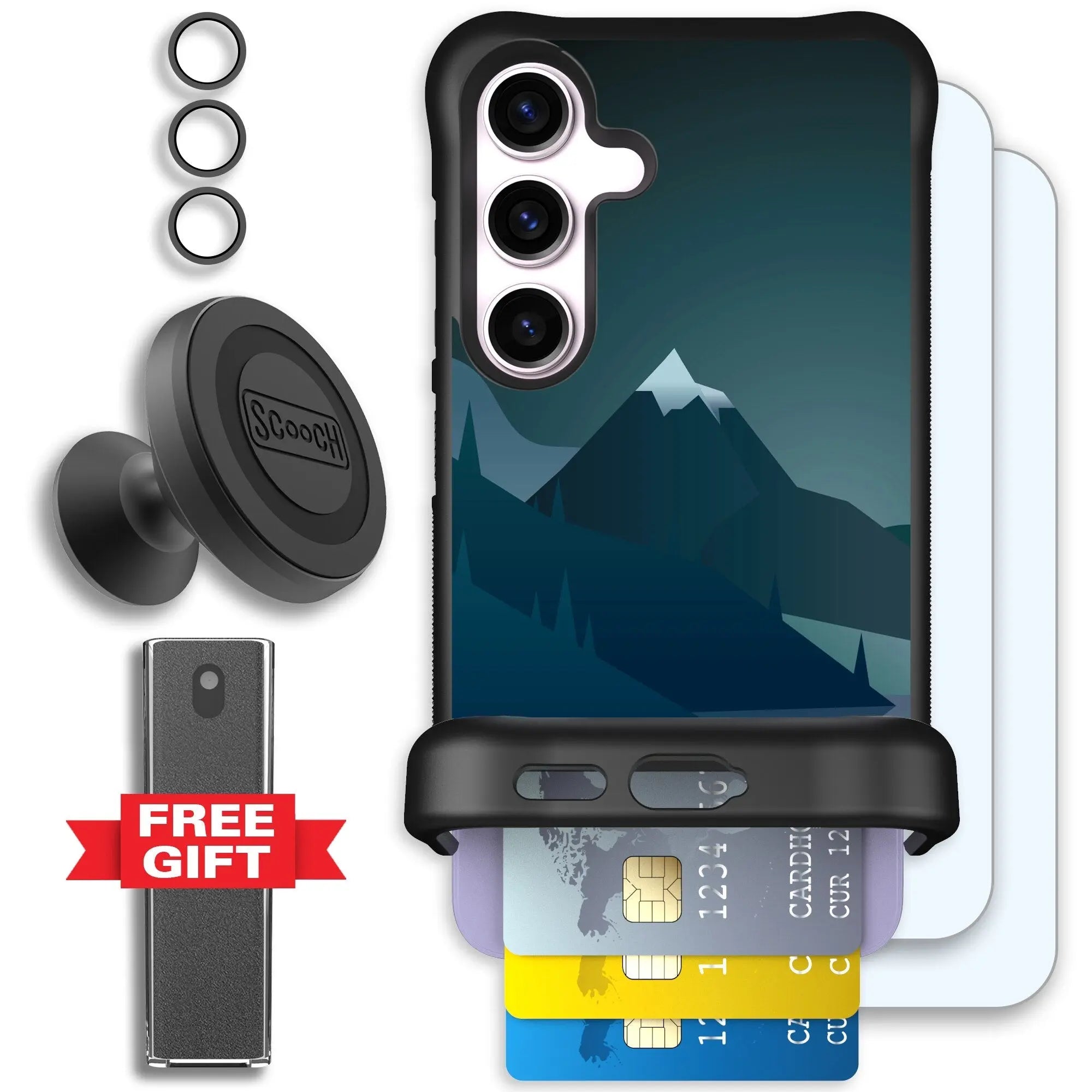 Scooch-Wingmate Defender Bundle for Samsung Galaxy S24-