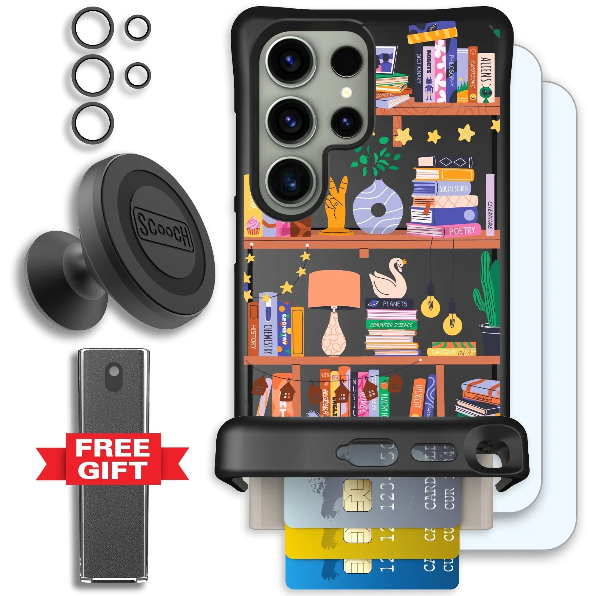 Scooch-Wingmate Defender Bundle for Samsung Galaxy S24 Ultra-