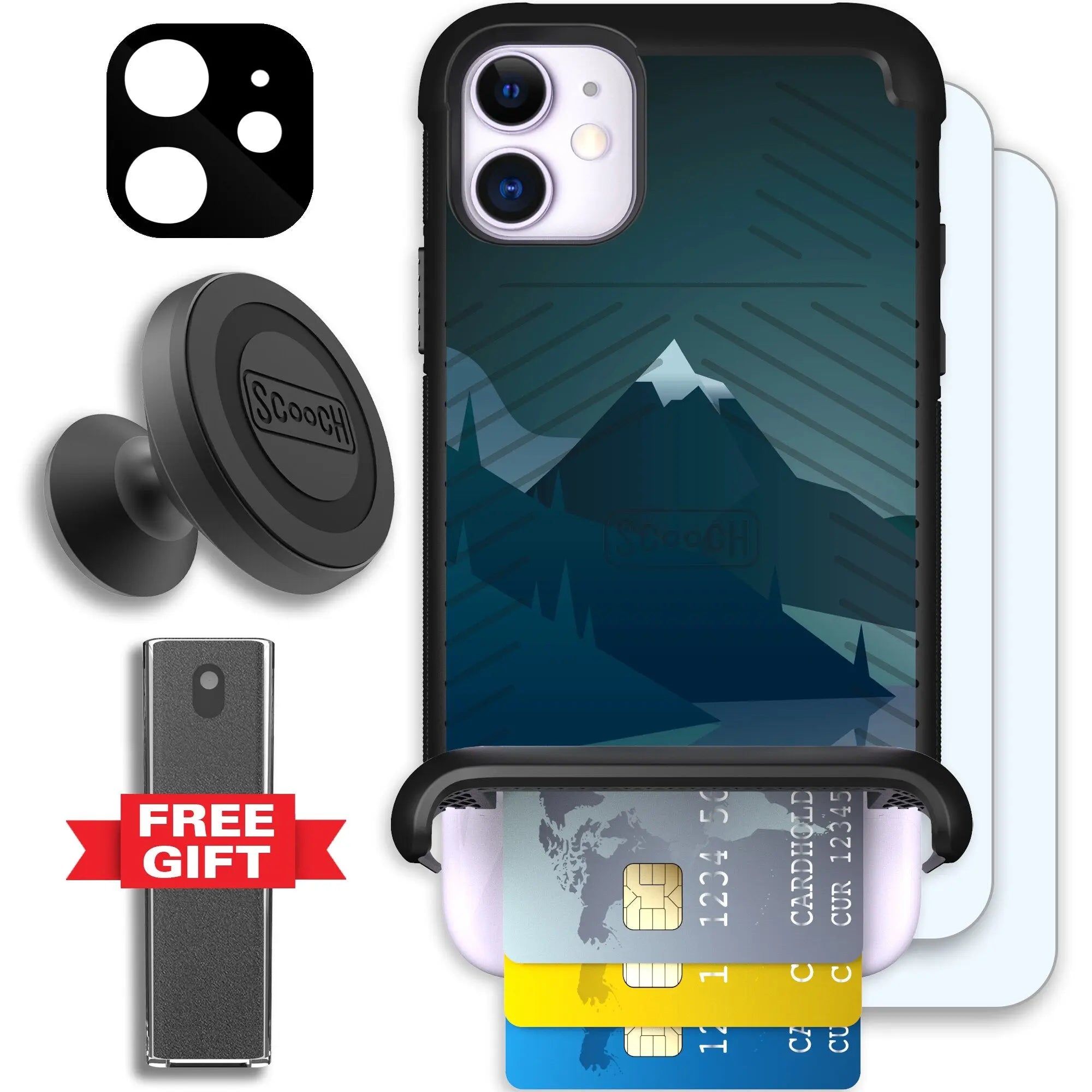 Scooch-Wingmate Defender Bundle for iPhone 11-