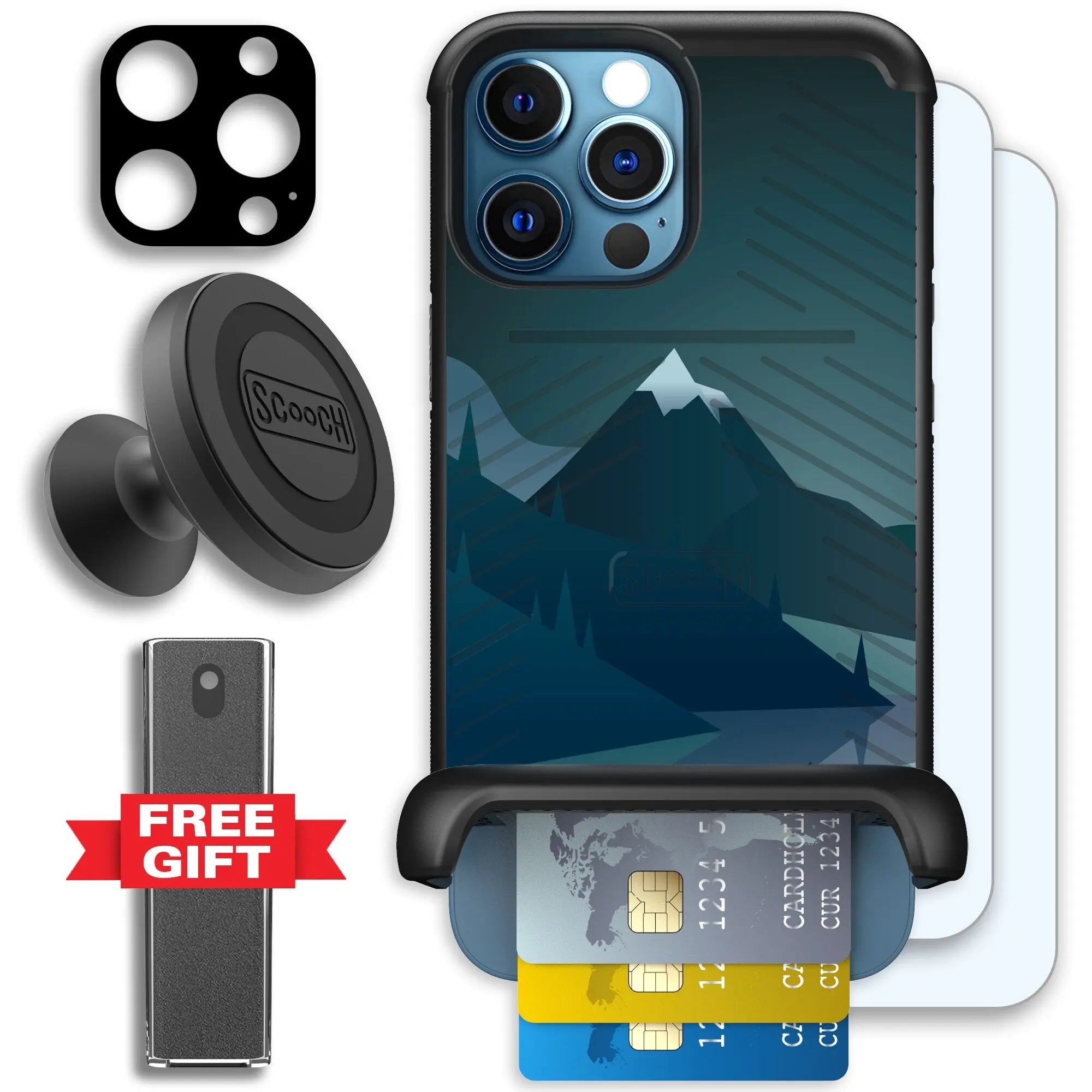 Scooch-Wingmate Defender Bundle for iPhone 12 Pro Max-