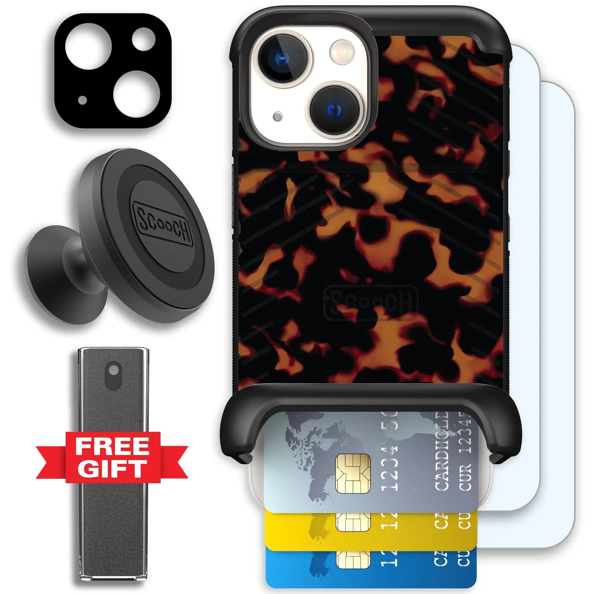 Scooch-Wingmate Defender Bundle for iPhone 13 Mini-