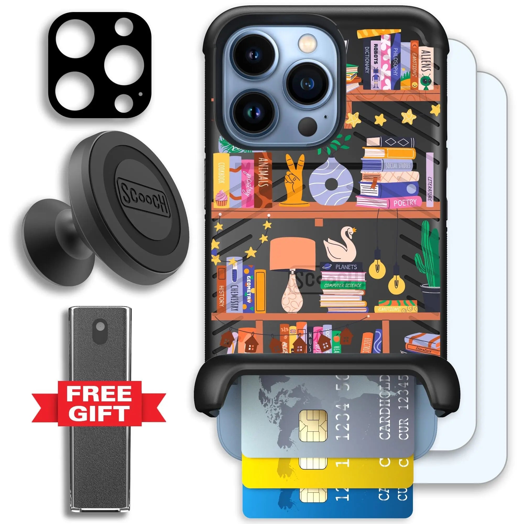 Scooch-Wingmate Defender Bundle for iPhone 13 Pro-