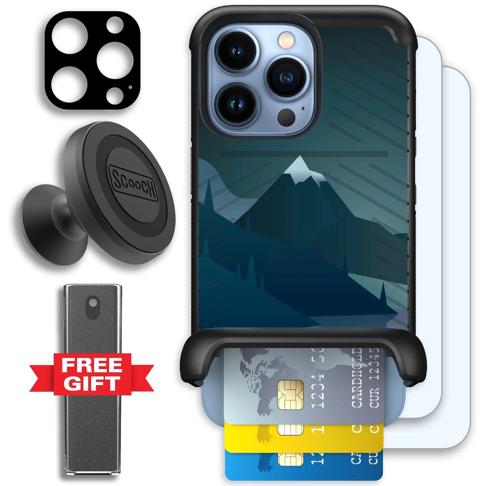 Scooch-Wingmate Defender Bundle for iPhone 13 Pro-