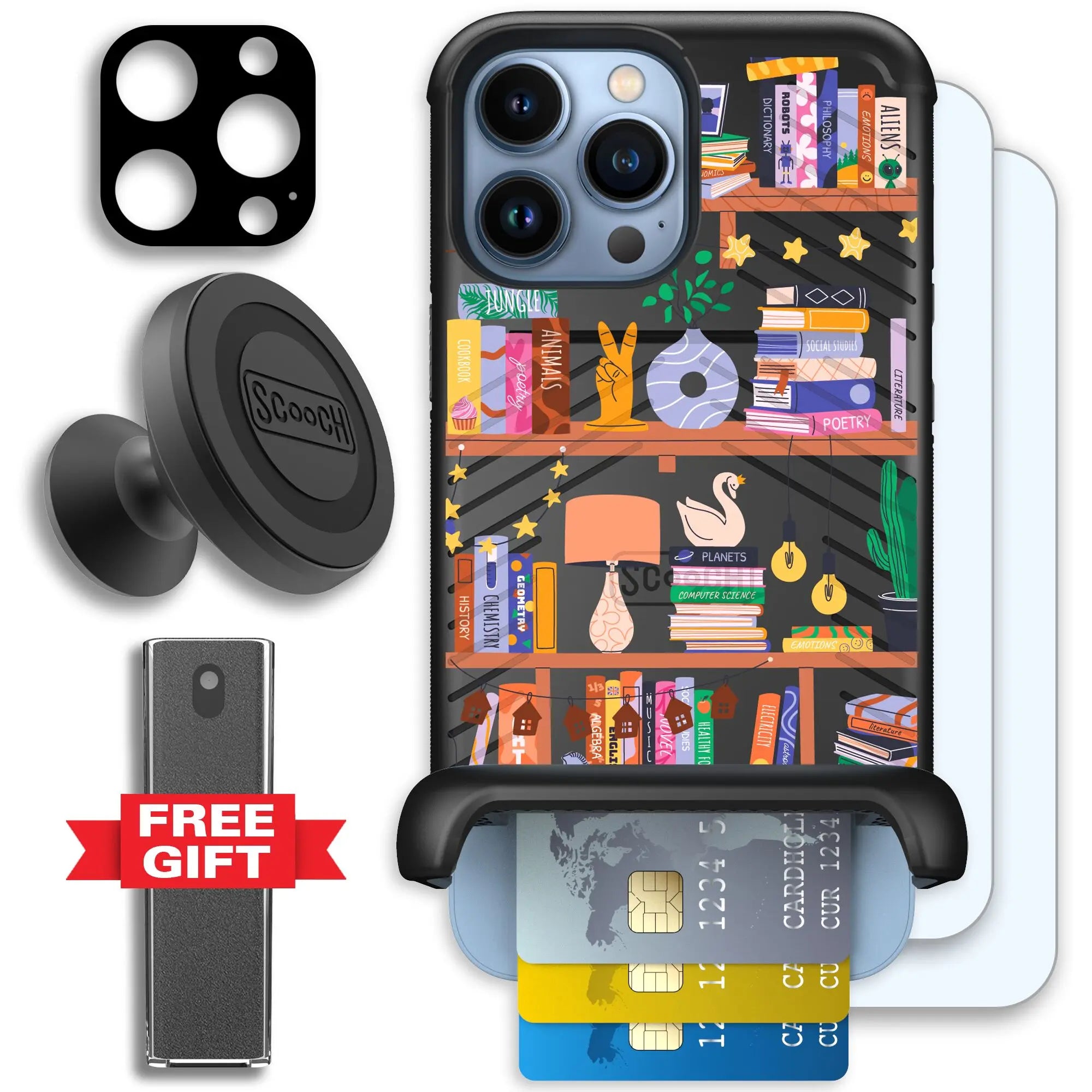 Scooch-Wingmate Defender Bundle for iPhone 13 Pro Max-