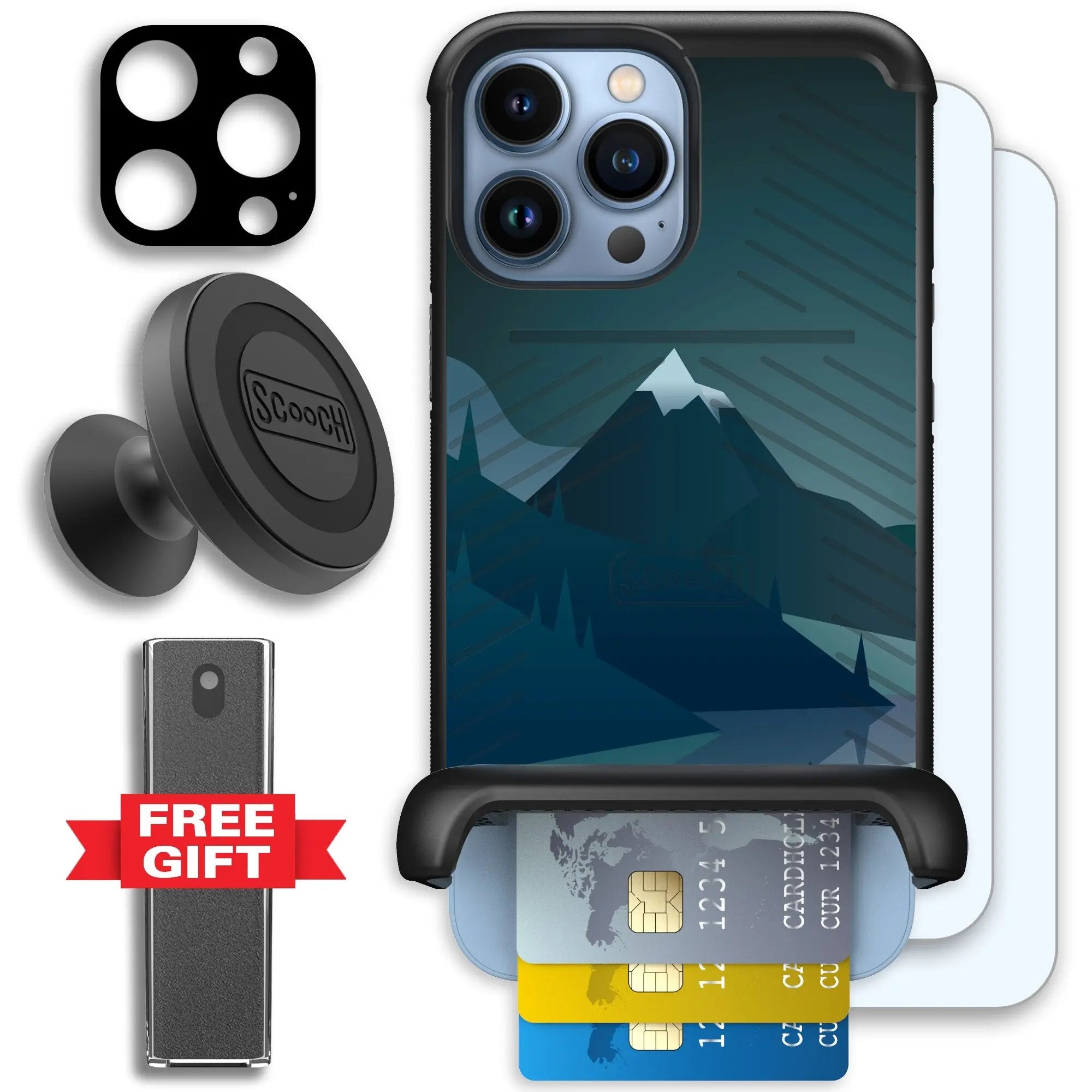 Scooch-Wingmate Defender Bundle for iPhone 13 Pro Max-