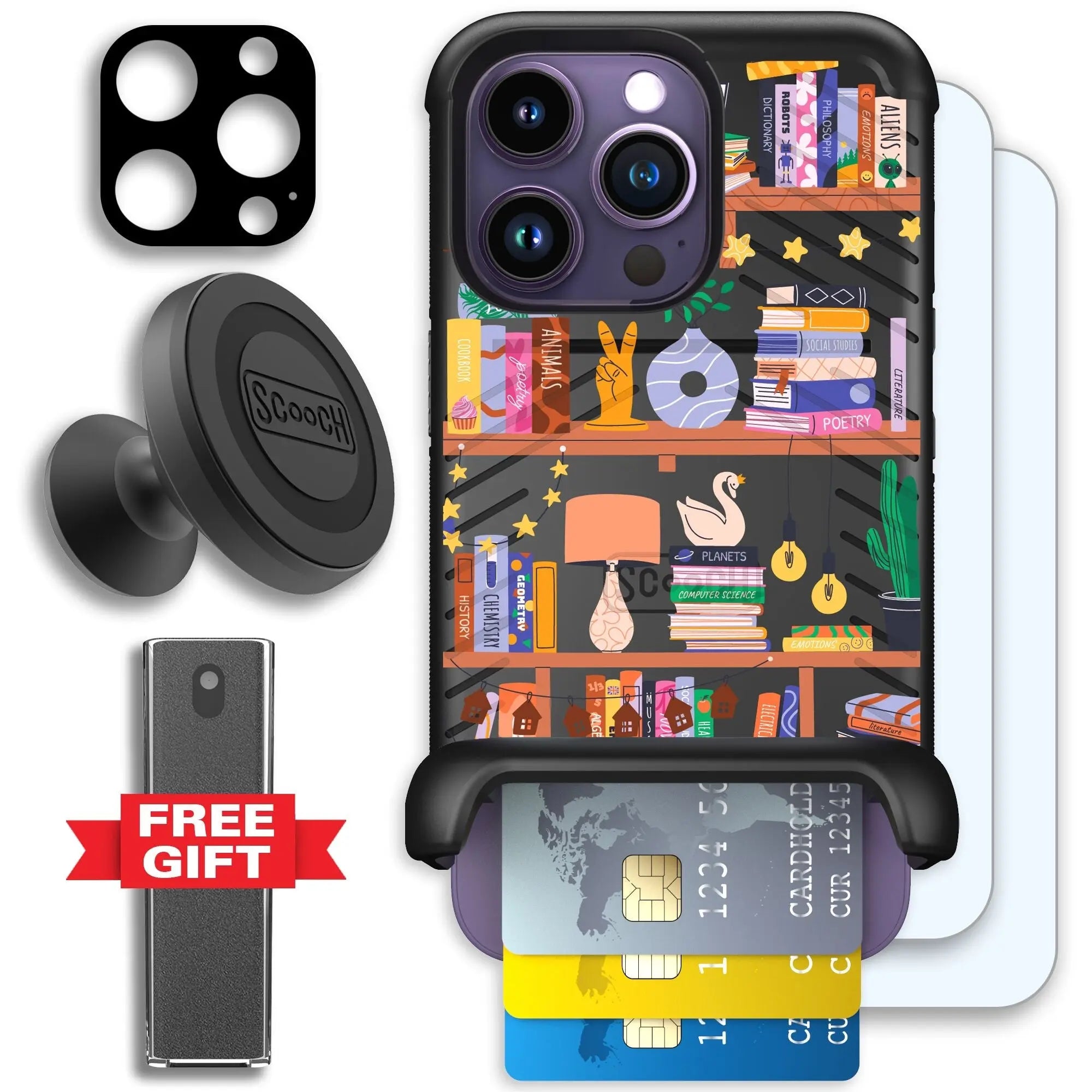 Scooch-Wingmate Defender Bundle for iPhone 14 Pro-