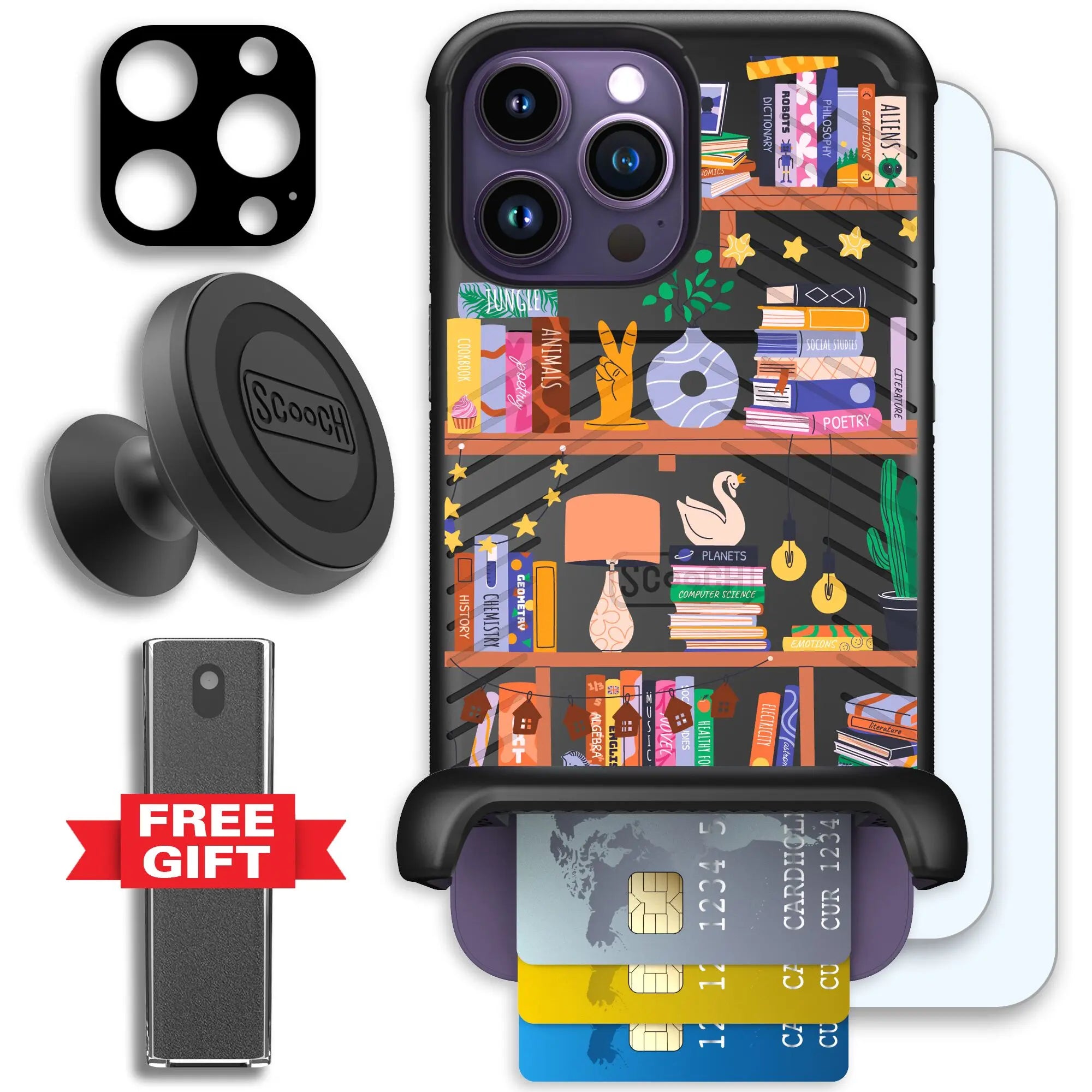 Scooch-Wingmate Defender Bundle for iPhone 14 Pro Max-