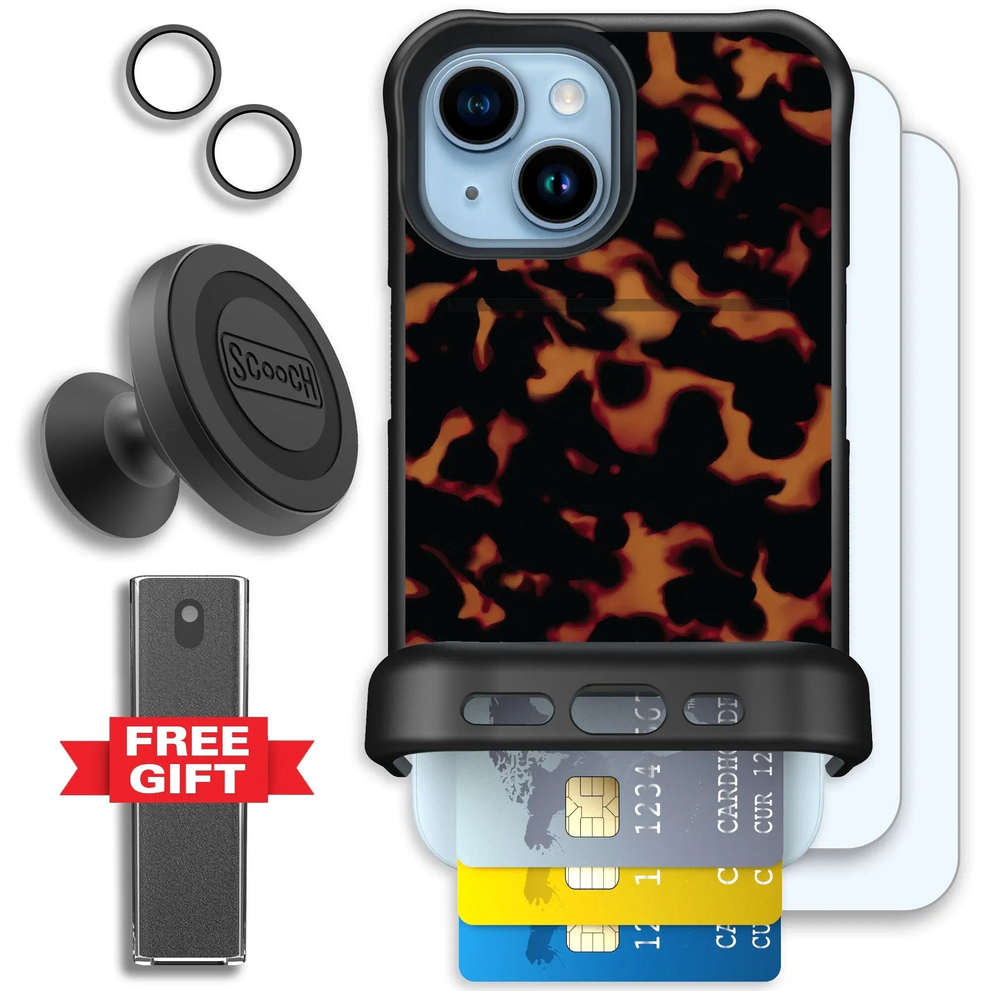 Scooch-Wingmate Defender Bundle for iPhone 15-