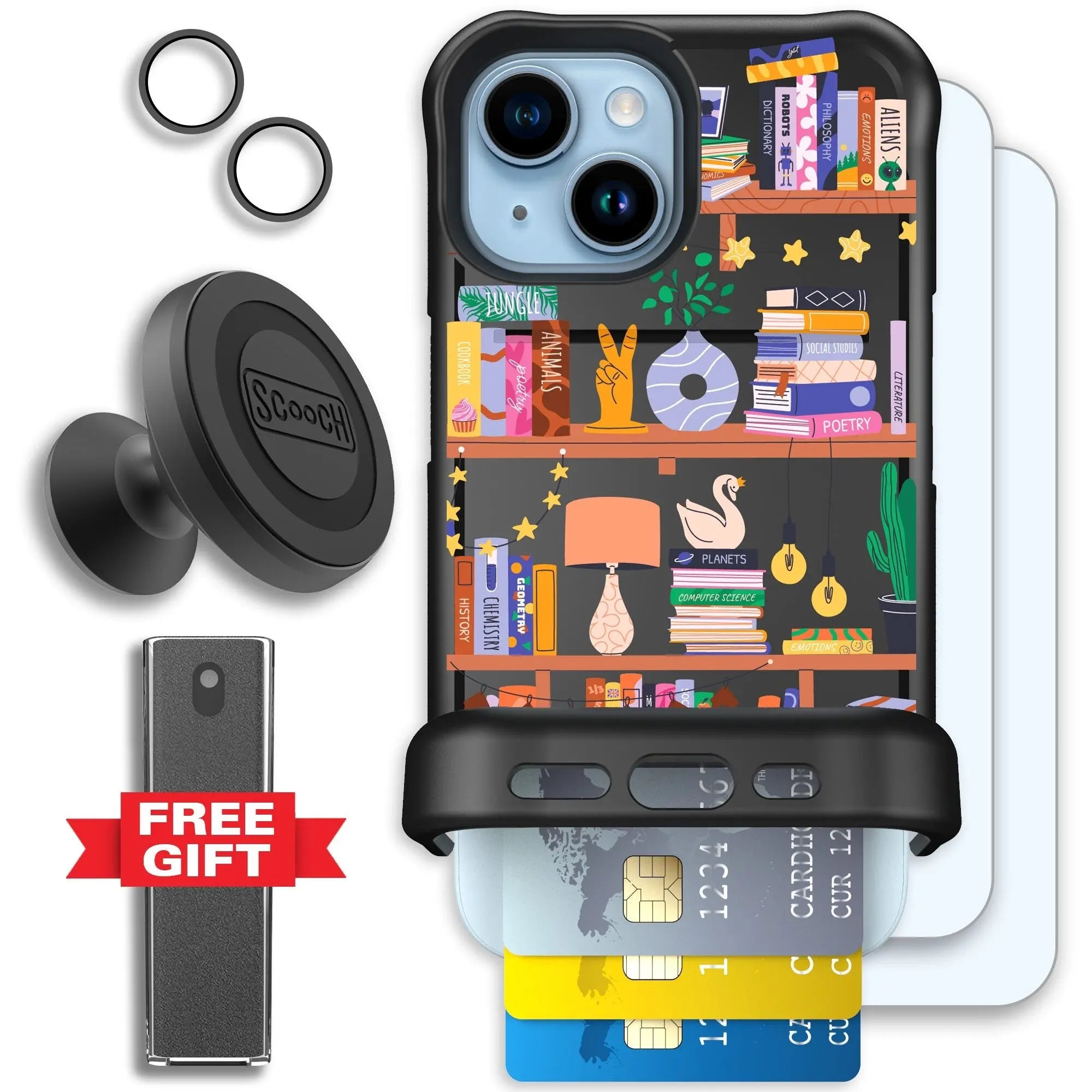 Scooch-Wingmate Defender Bundle for iPhone 15-