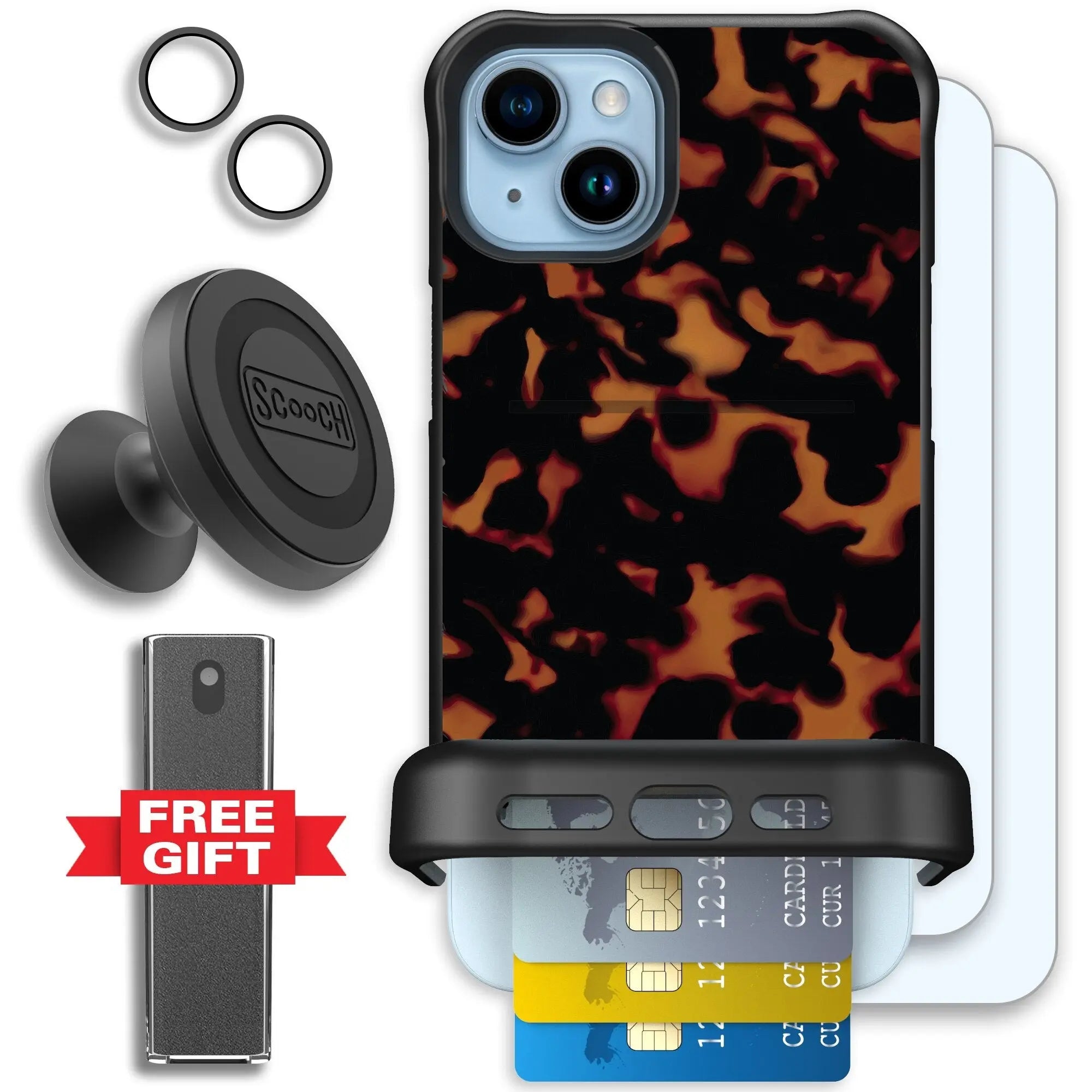 Scooch-Wingmate Defender Bundle for iPhone 15 Plus-