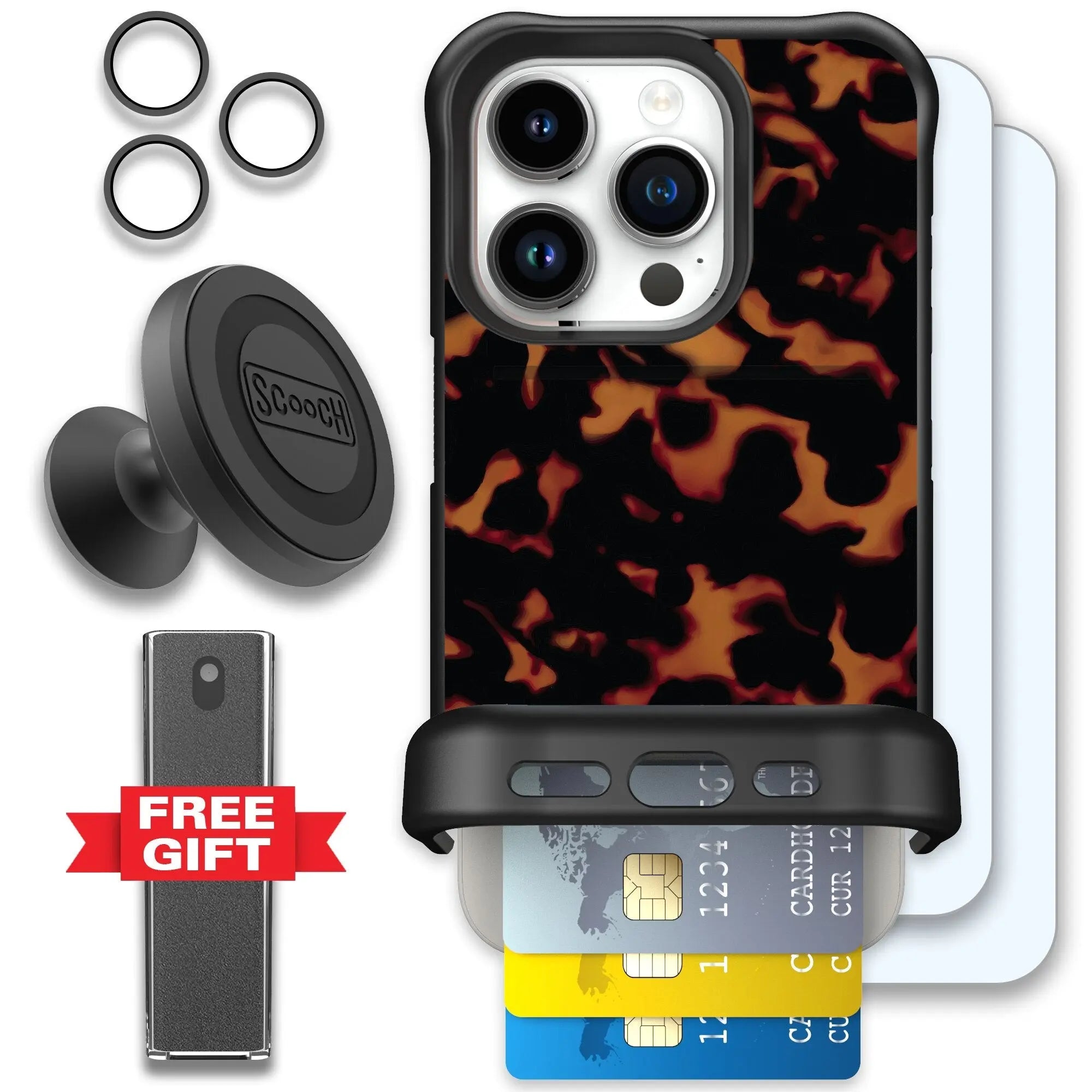 Scooch-Wingmate Defender Bundle for iPhone 15 Pro-