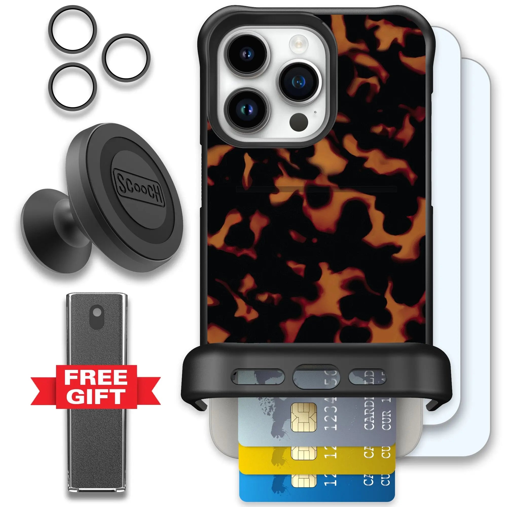 Scooch-Wingmate Defender Bundle for iPhone 15 Pro Max-