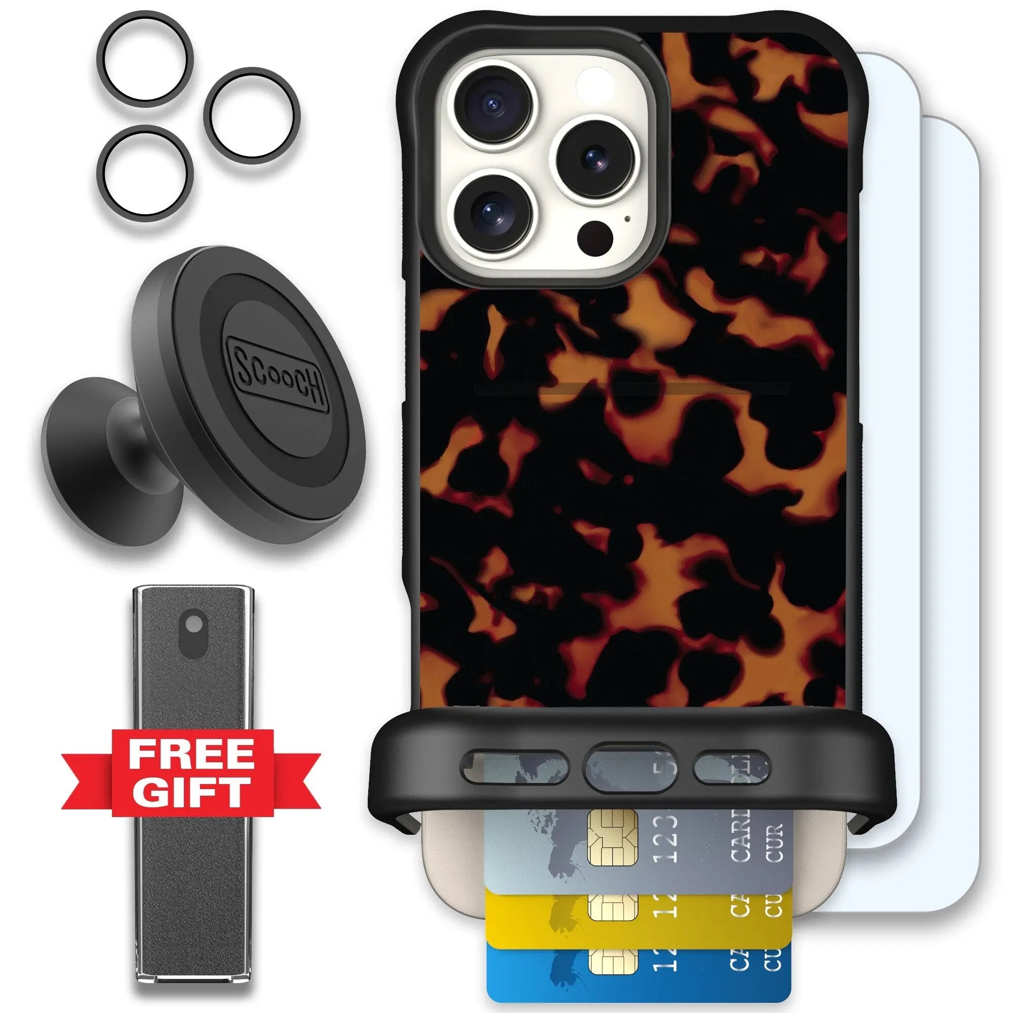 Scooch-Wingmate Defender Bundle for iPhone 16 Pro Max-