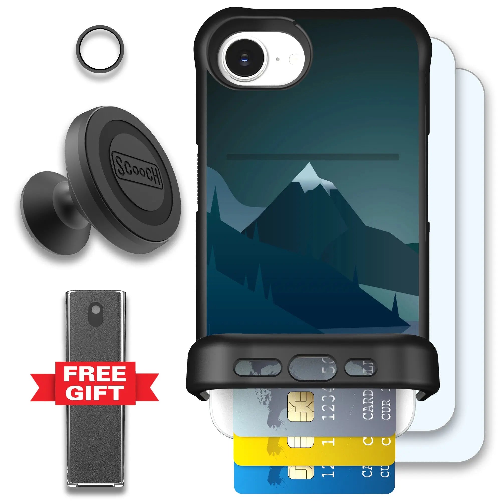 Scooch-Wingmate Defender Bundle for iPhone 16e-