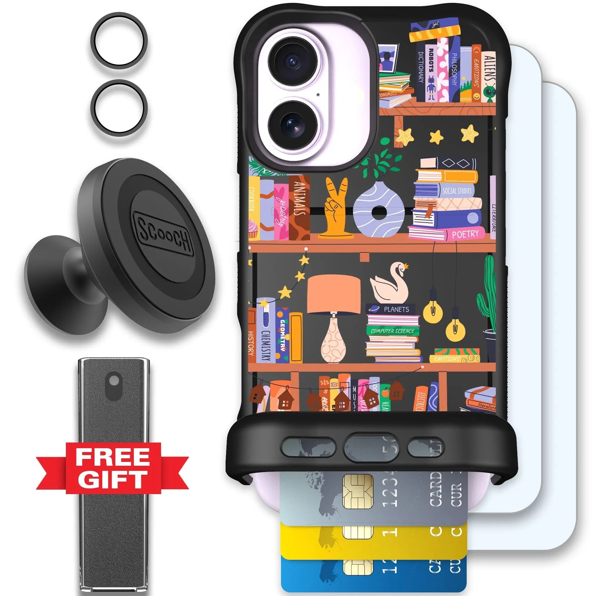 Scooch-Wingmate Defender Bundle for iPhone 17-