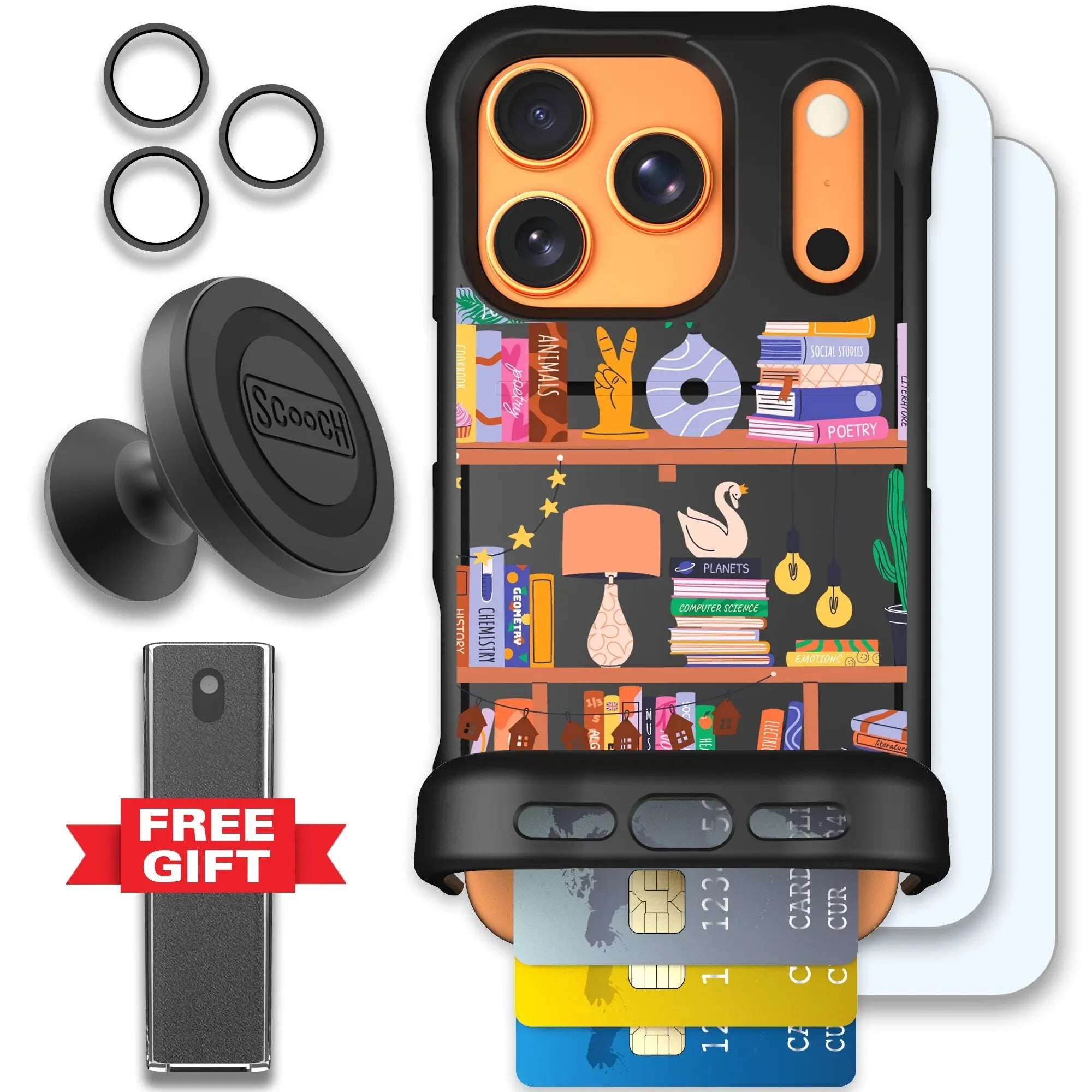 Scooch-Wingmate Defender Bundle for iPhone 17 Pro-