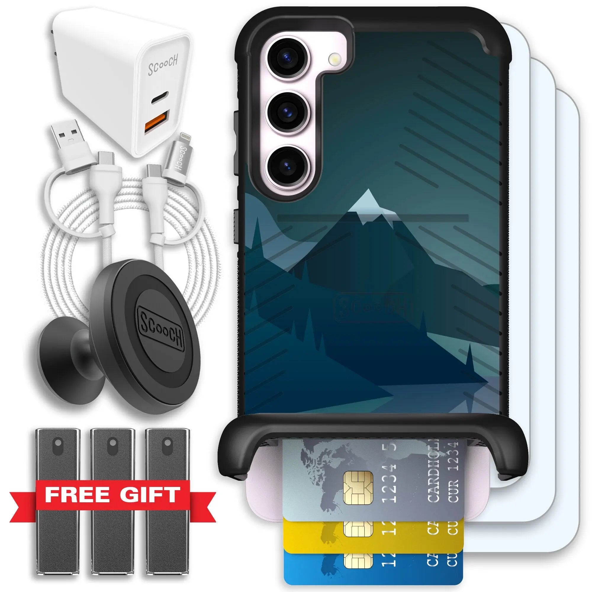 Scooch-Wingmate Ultimate Bundle for Samsung Galaxy S23+-