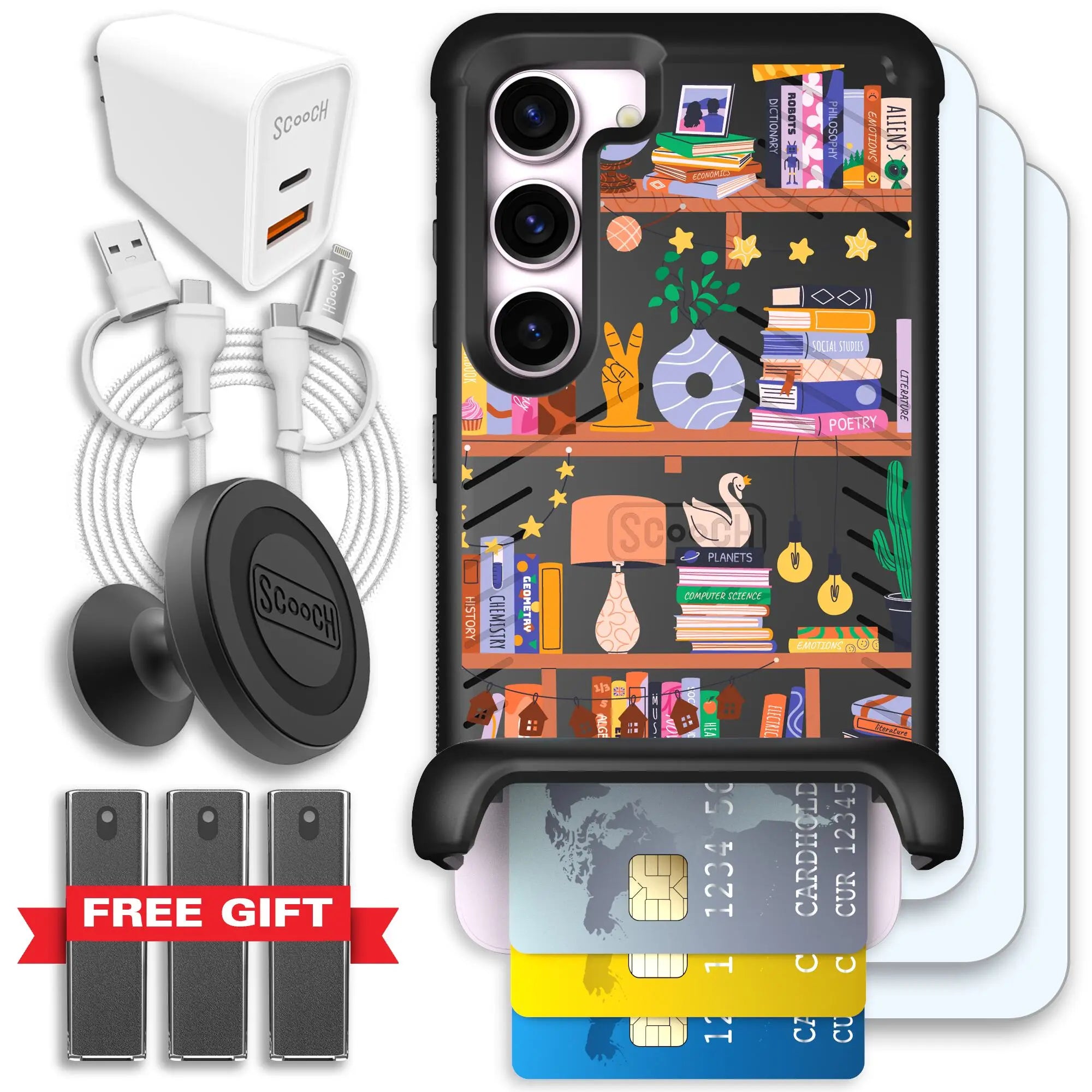 Scooch-Wingmate Ultimate Bundle for Samsung Galaxy S23-