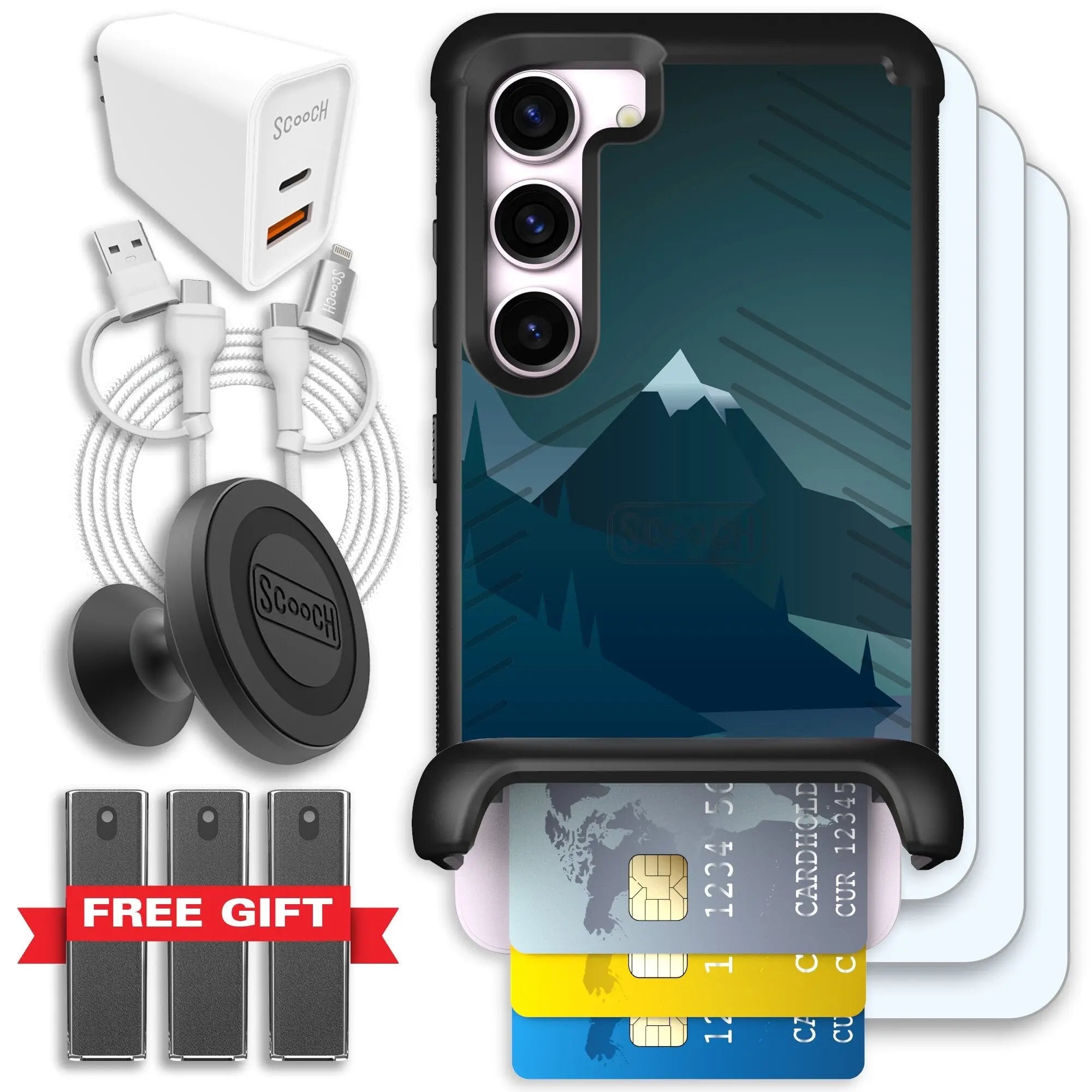 Scooch-Wingmate Ultimate Bundle for Samsung Galaxy S23-