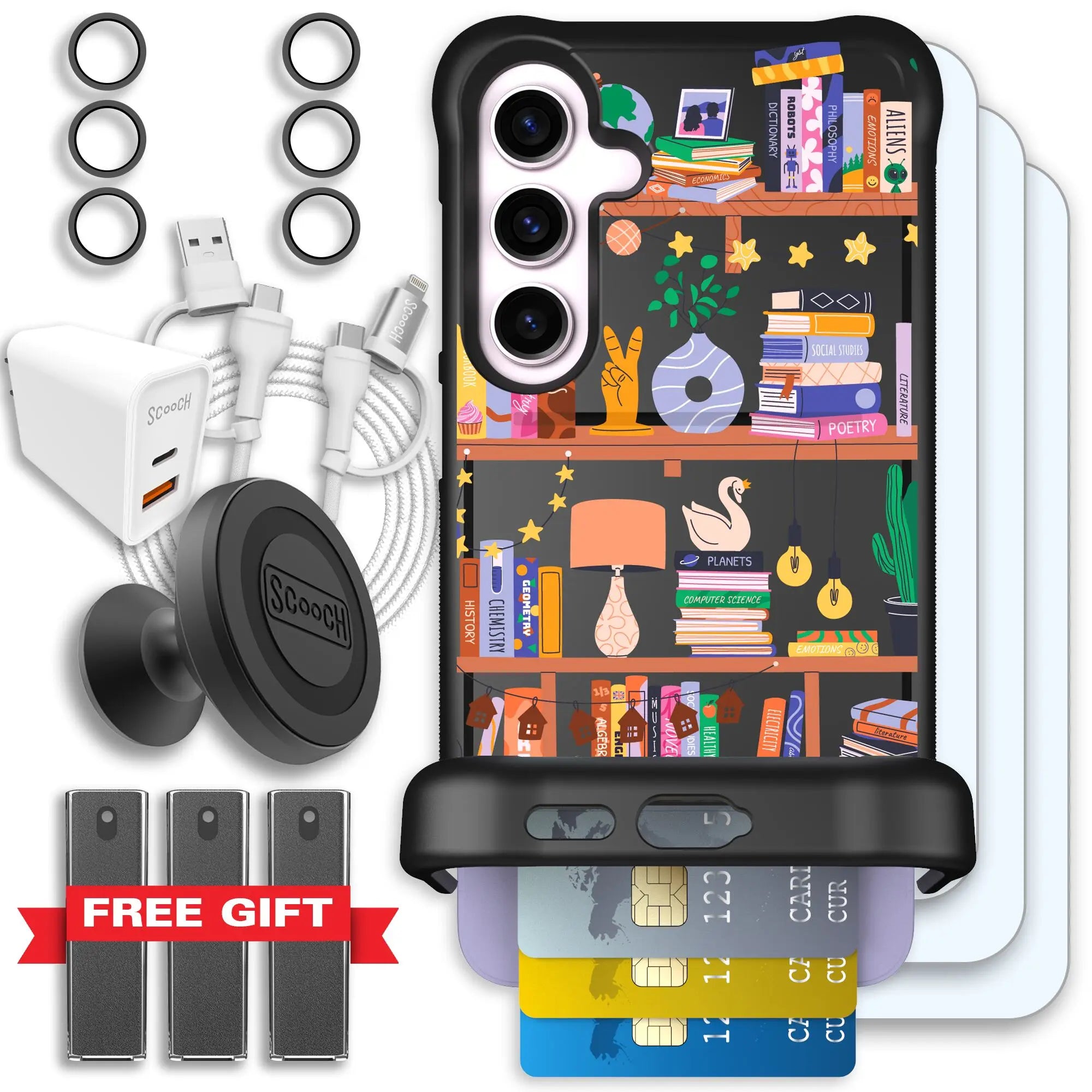 Scooch-Wingmate Ultimate Bundle for Samsung Galaxy S24+-