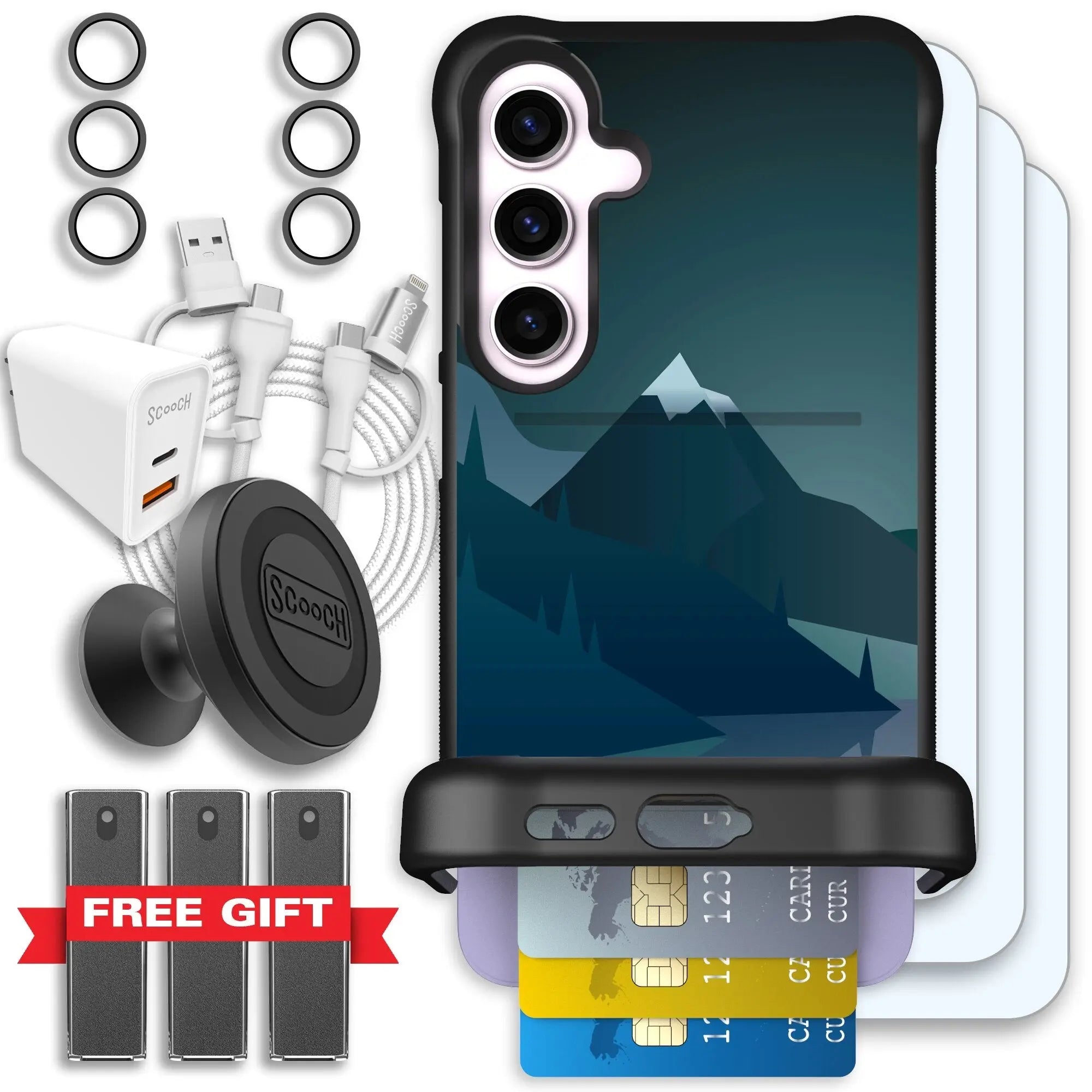 Scooch-Wingmate Ultimate Bundle for Samsung Galaxy S24+-