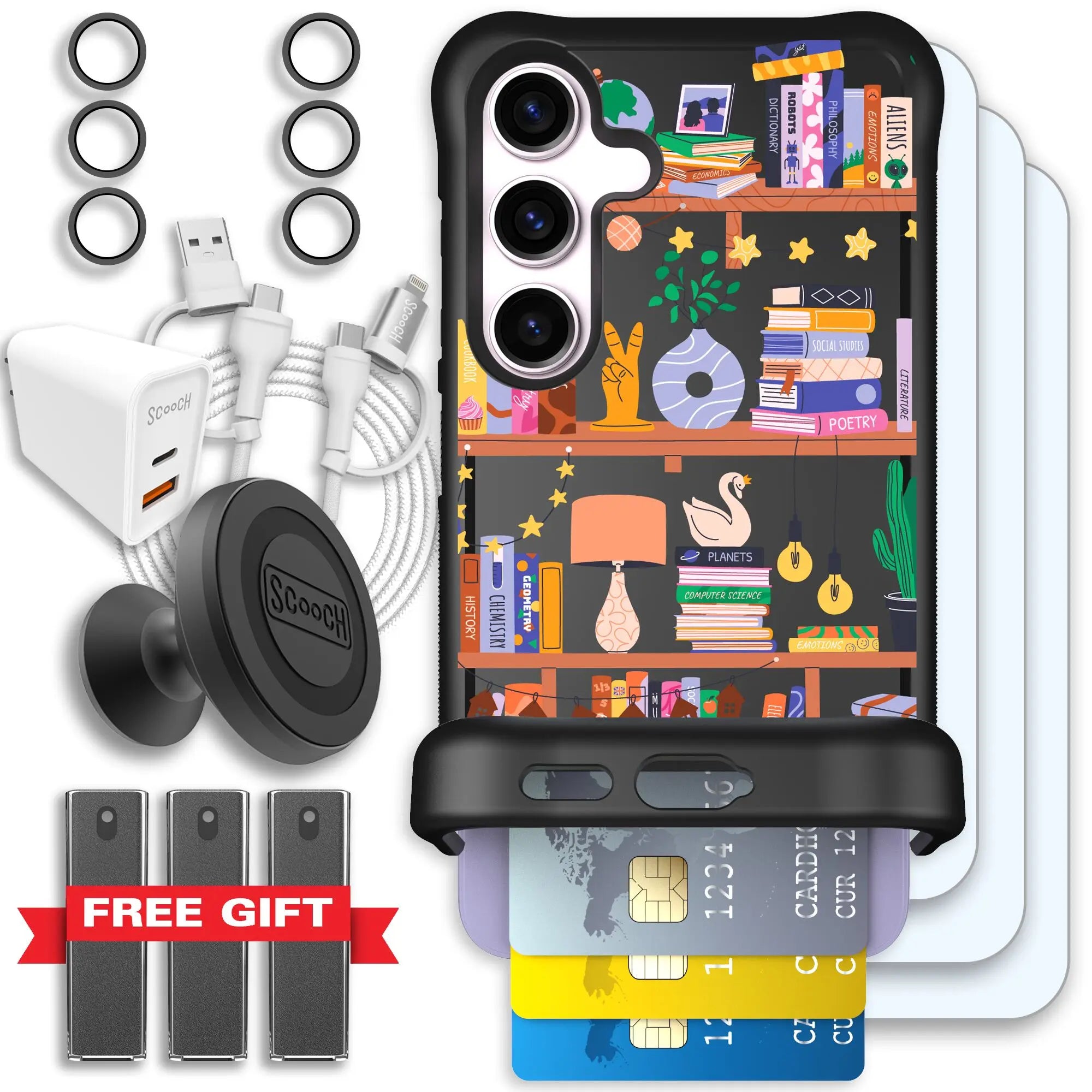 Scooch-Wingmate Ultimate Bundle for Samsung Galaxy S24-