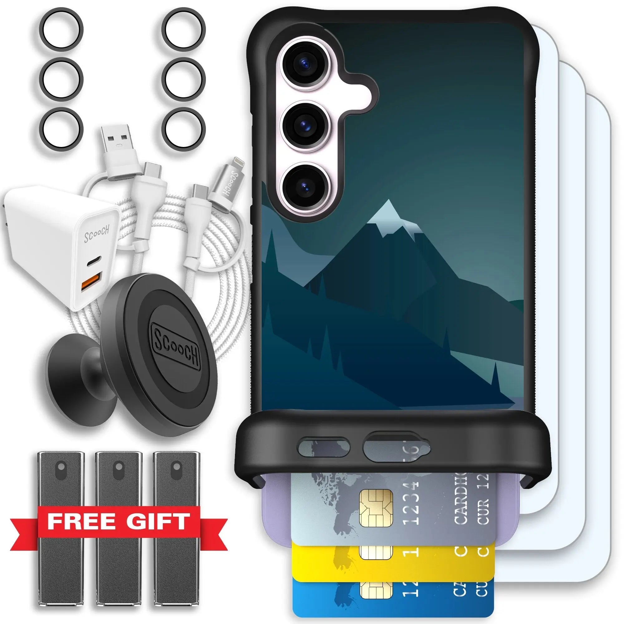 Scooch-Wingmate Ultimate Bundle for Samsung Galaxy S24-