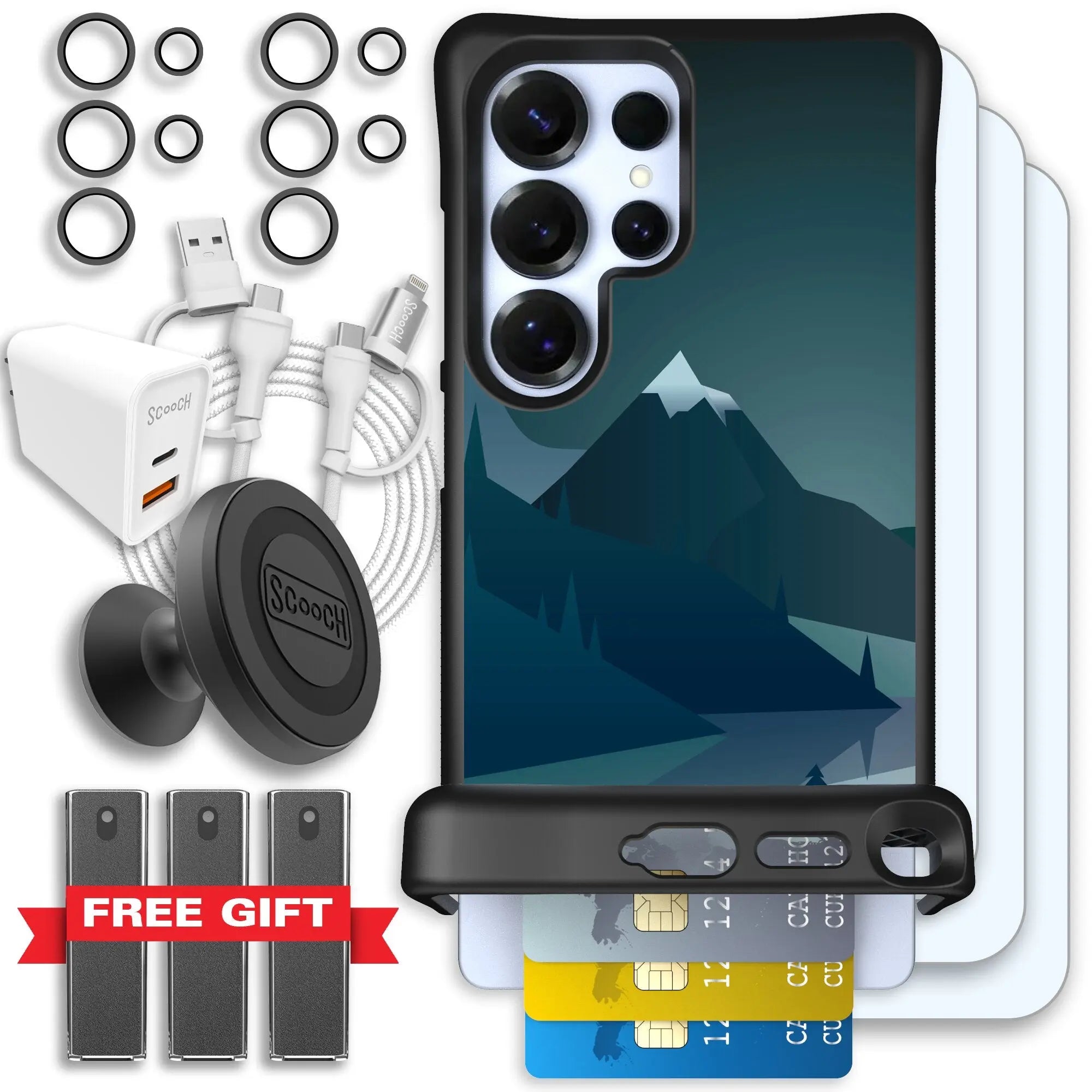 Scooch-Wingmate Ultimate Bundle for Samsung Galaxy S25 Ultra-