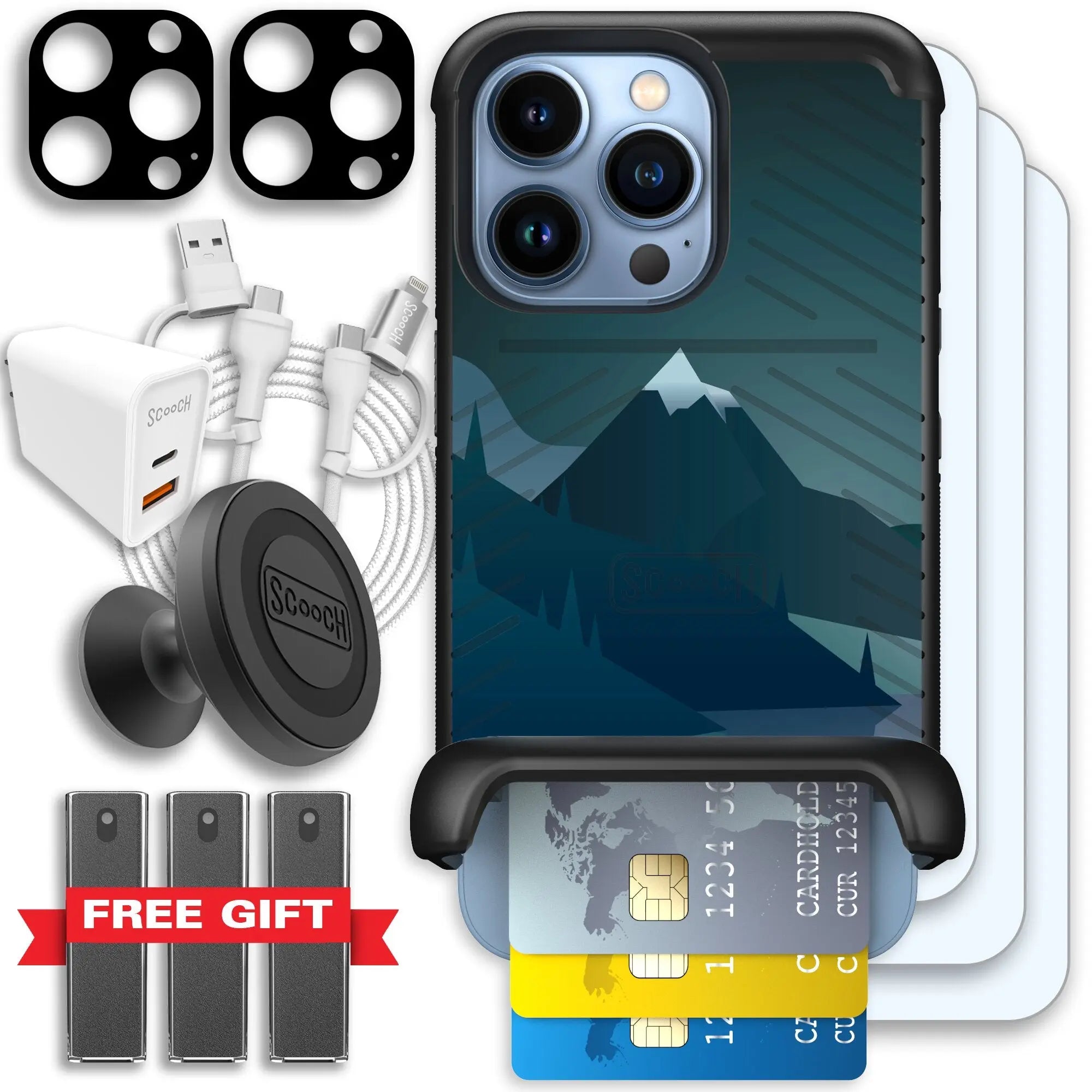 Scooch-Wingmate Ultimate Bundle for iPhone 13 Pro-