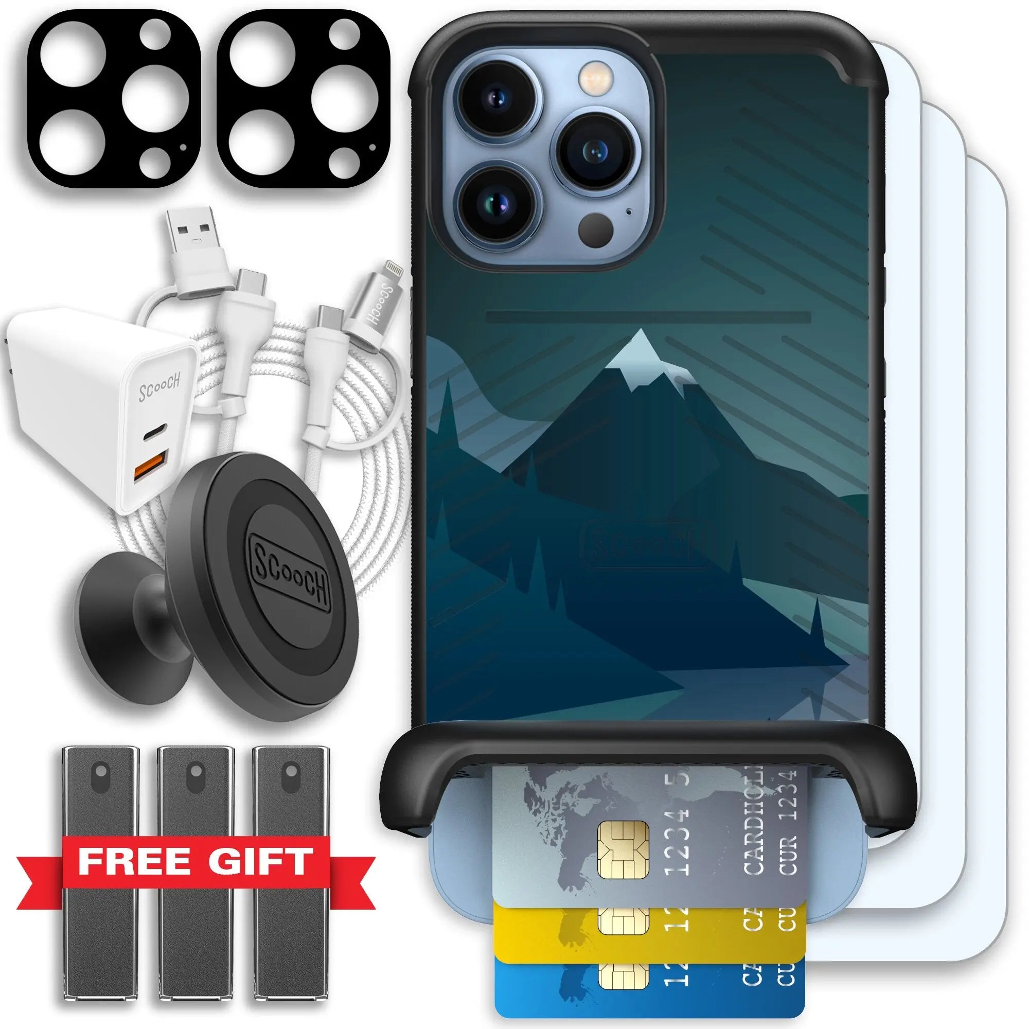 Scooch-Wingmate Ultimate Bundle for iPhone 13 Pro Max-