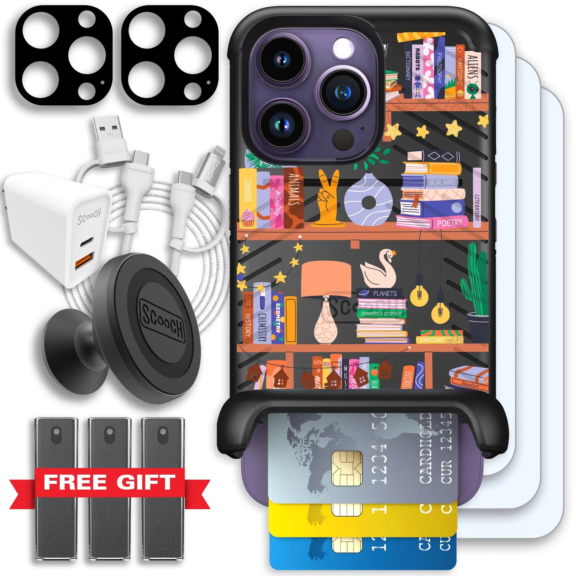 Scooch-Wingmate Ultimate Bundle for iPhone 14 Pro-