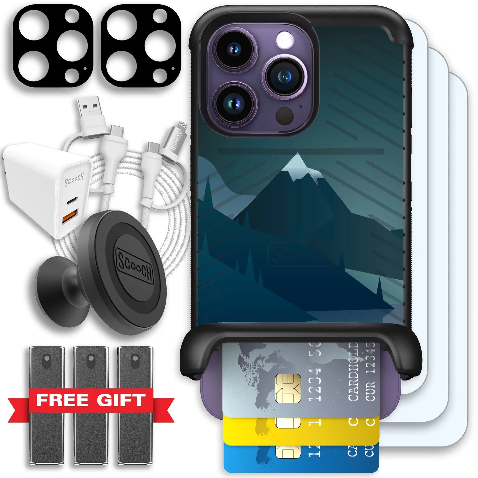 Scooch-Wingmate Ultimate Bundle for iPhone 14 Pro-
