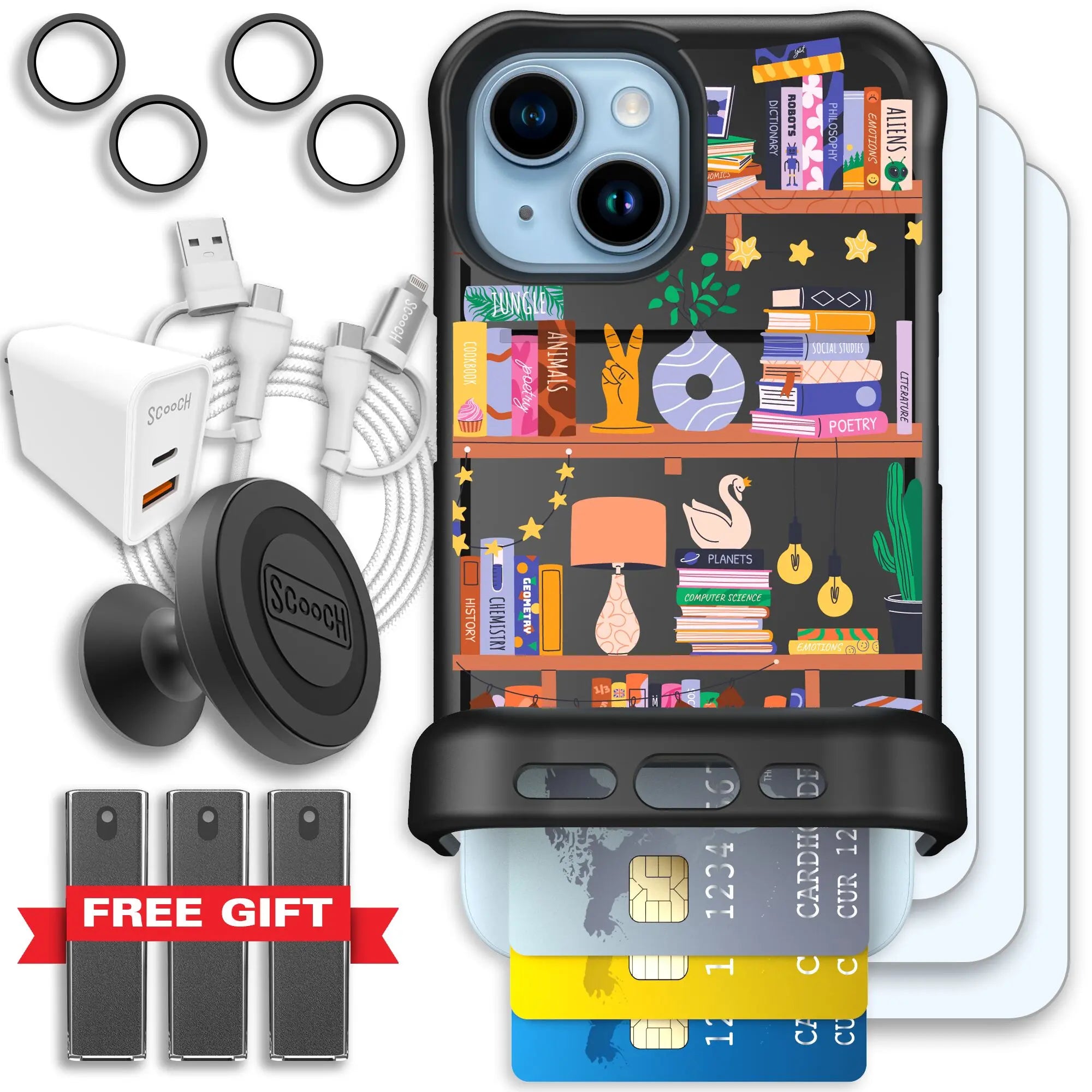 Scooch-Wingmate Ultimate Bundle for iPhone 15-