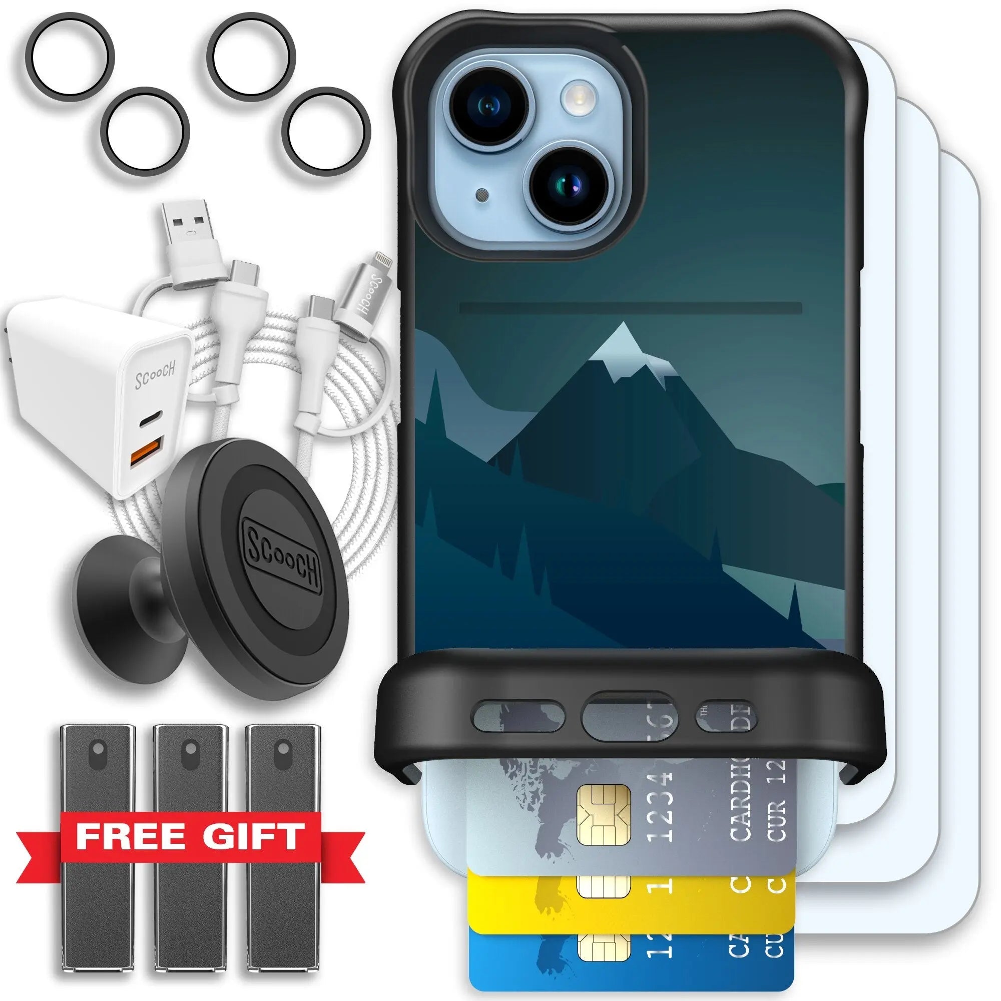 Scooch-Wingmate Ultimate Bundle for iPhone 15-