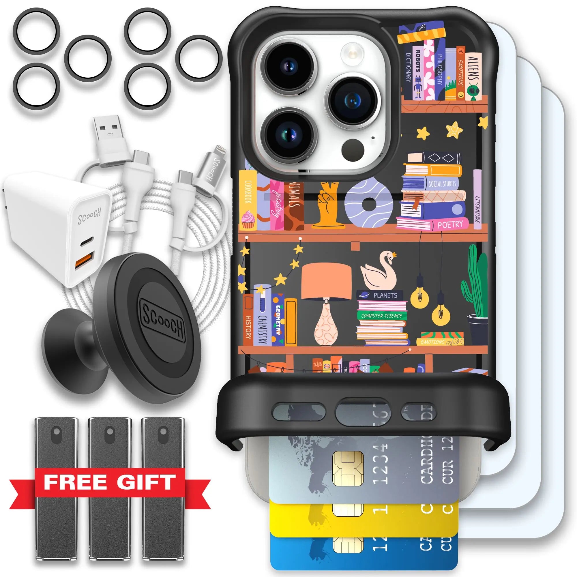 Scooch-Wingmate Ultimate Bundle for iPhone 15 Pro-