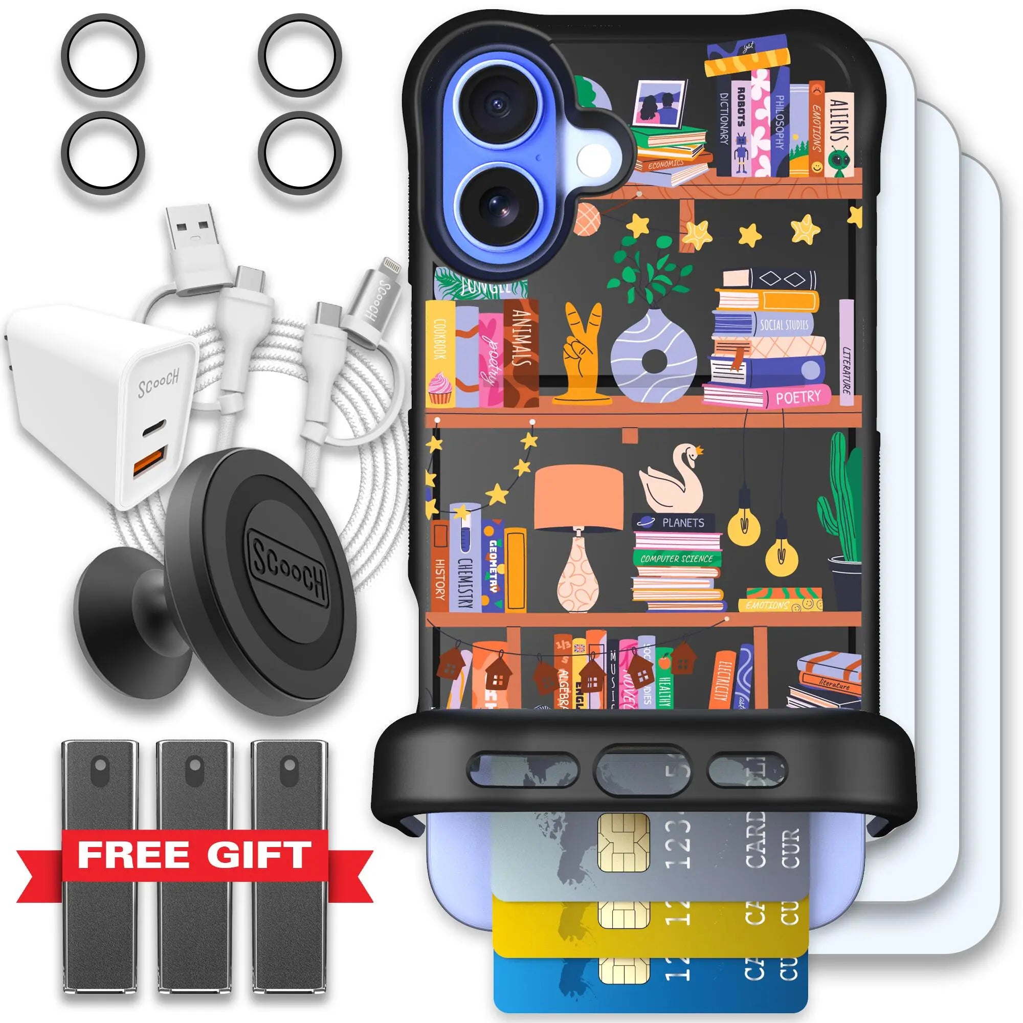 Scooch-Wingmate Ultimate Bundle for iPhone 16 Plus-