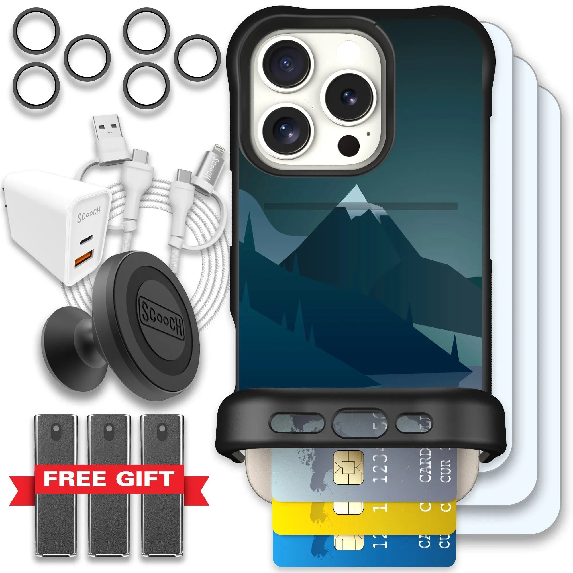 Scooch-Wingmate Ultimate Bundle for iPhone 16 Pro-