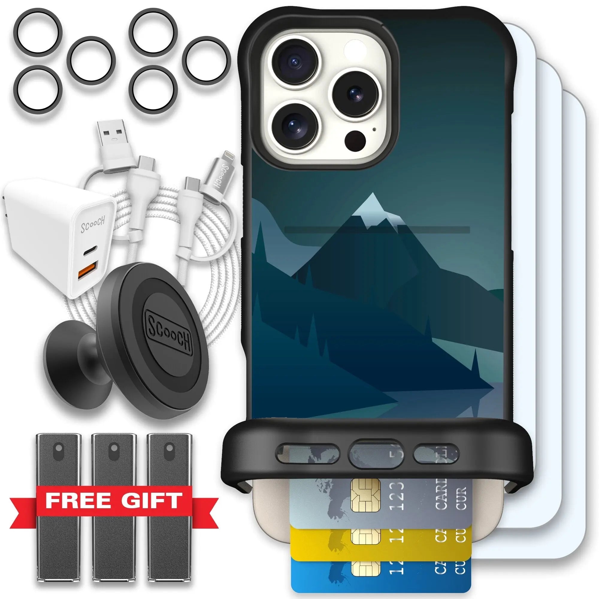 Scooch-Wingmate Ultimate Bundle for iPhone 16 Pro Max-