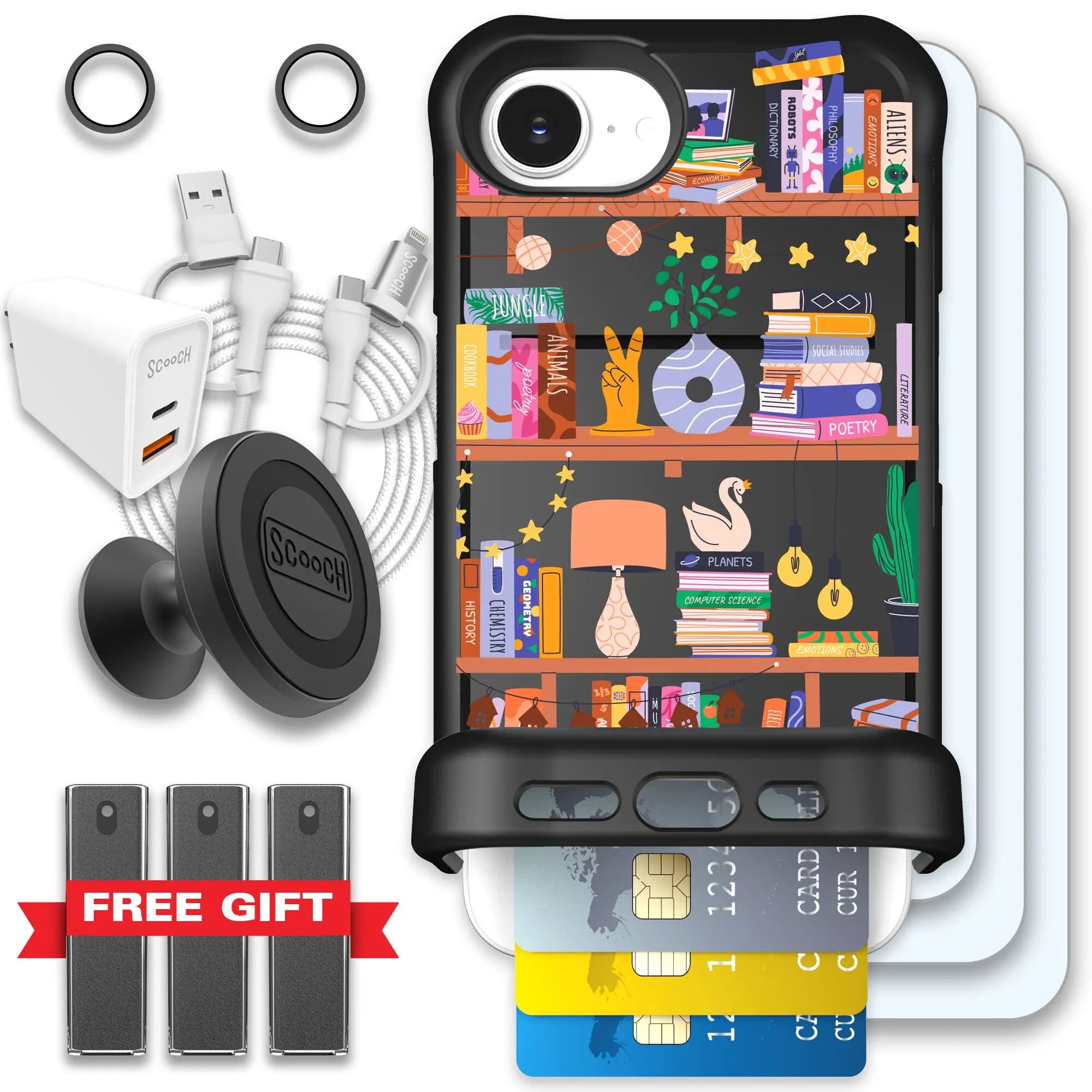 Scooch-Wingmate Ultimate Bundle for iPhone 16e-