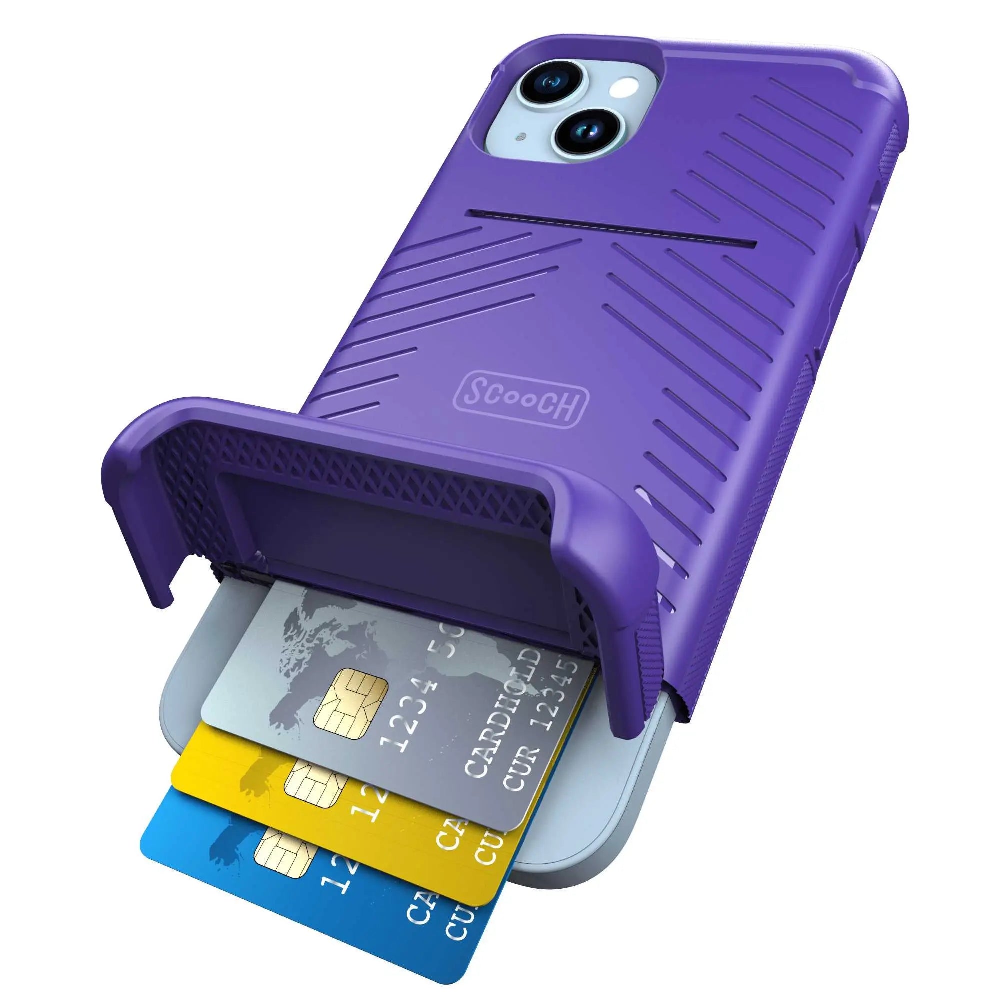 Scooch Wingmate for iPhone 14 Plus Purple Scooch Wingmate