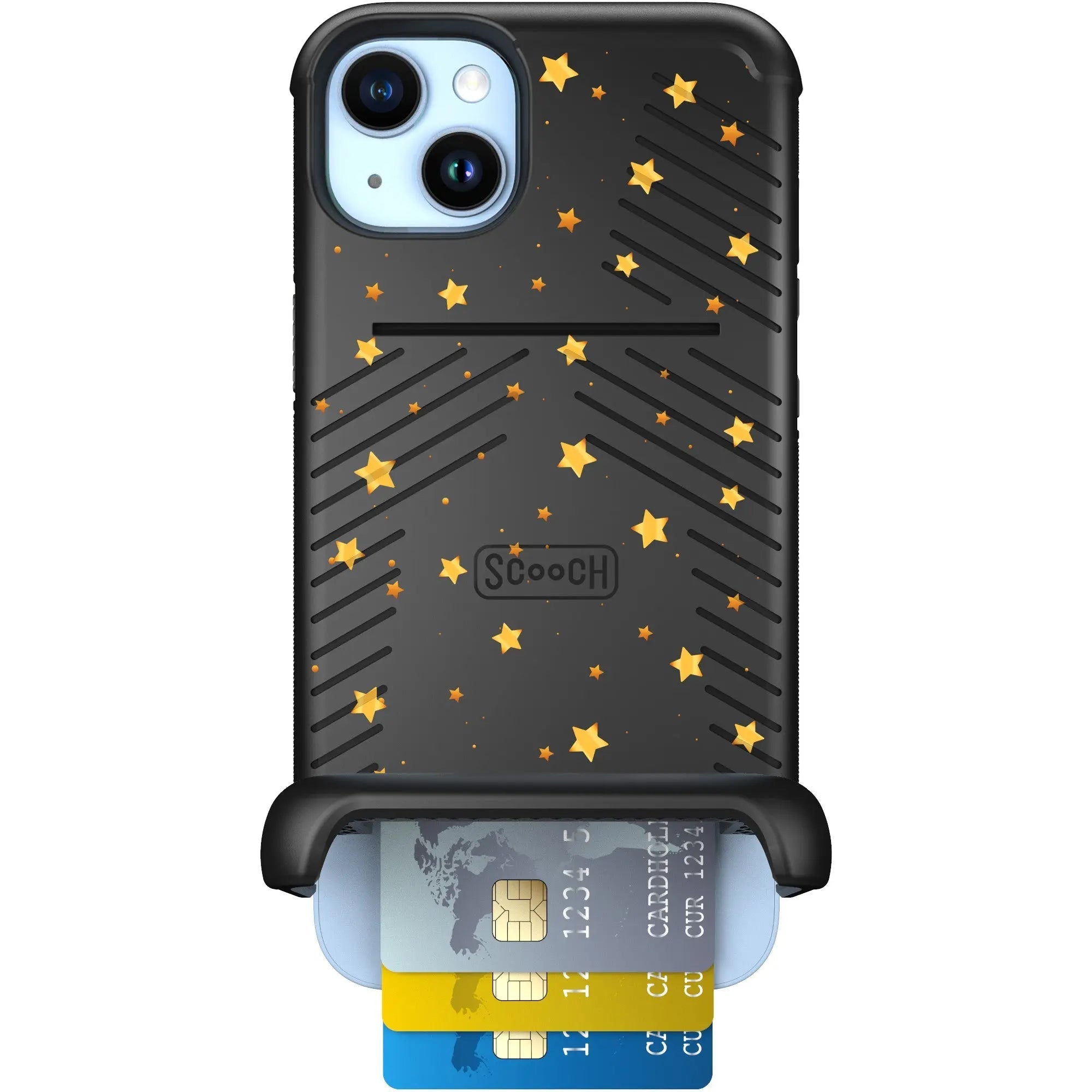 Wingmate Gold Stars for iPhone 14 Plus