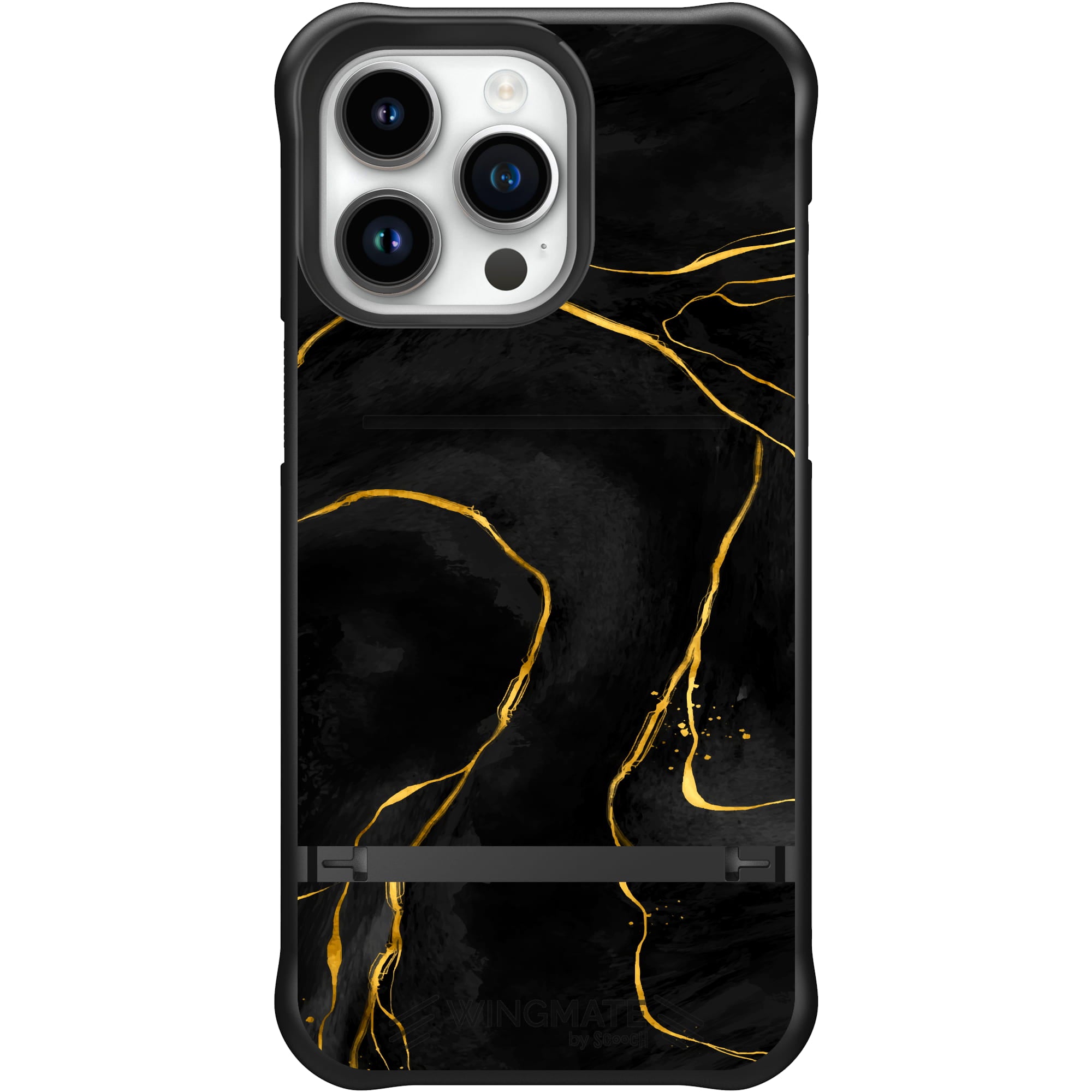 Wingmate Clearance - iPhone 15 Pro Max - Black Marble