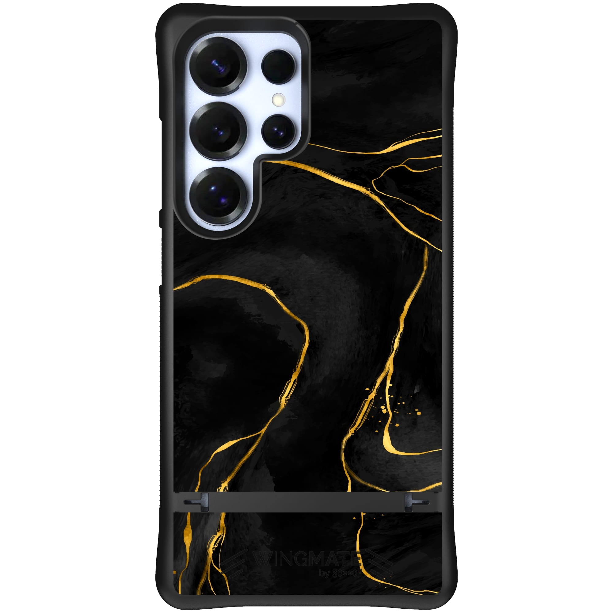 Wingmate Black Marble for Galaxy S25 Ultra
