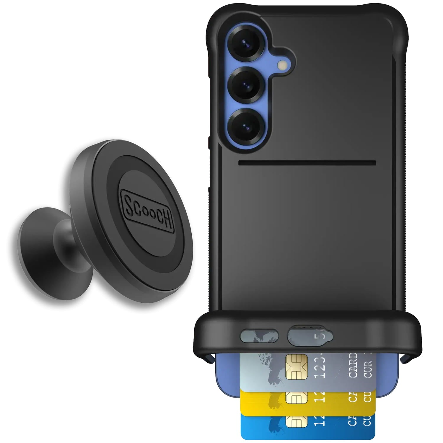 Scooch-Wingmate Starter Bundle for Samsung Galaxy S26+-Black